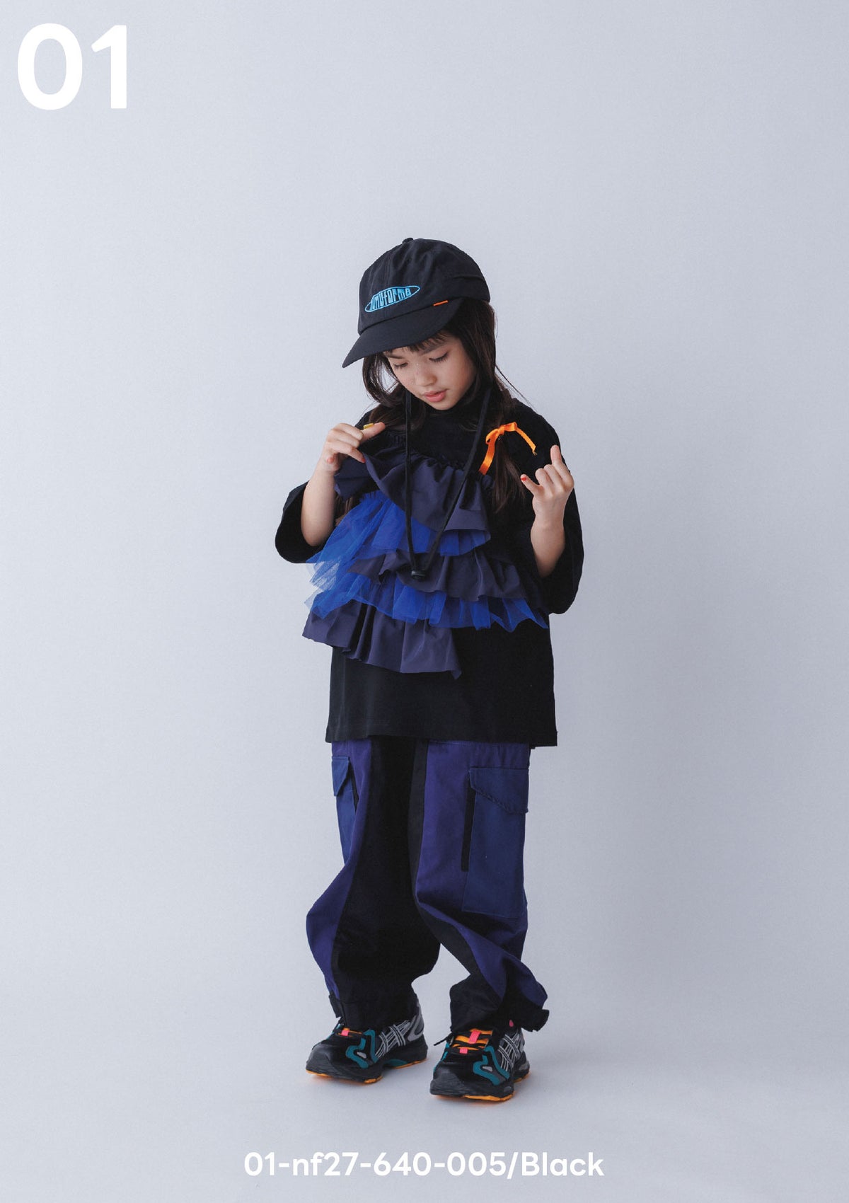 <27SS ご予約分>01-nf27-640-005 トリコロールカーゴパンツ