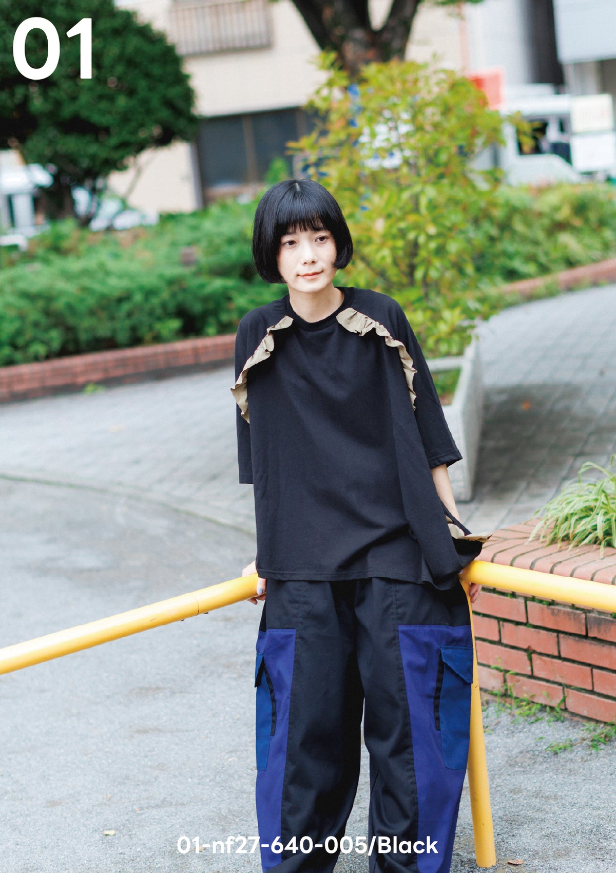 <27SS ご予約分>01-nf27-640-005A トリコロールカーゴパンツ