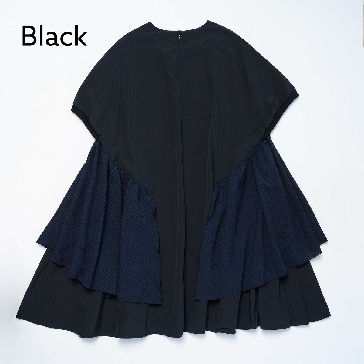 <27SS ご予約分>04-nf27-422-025A サイドフリルワンピース