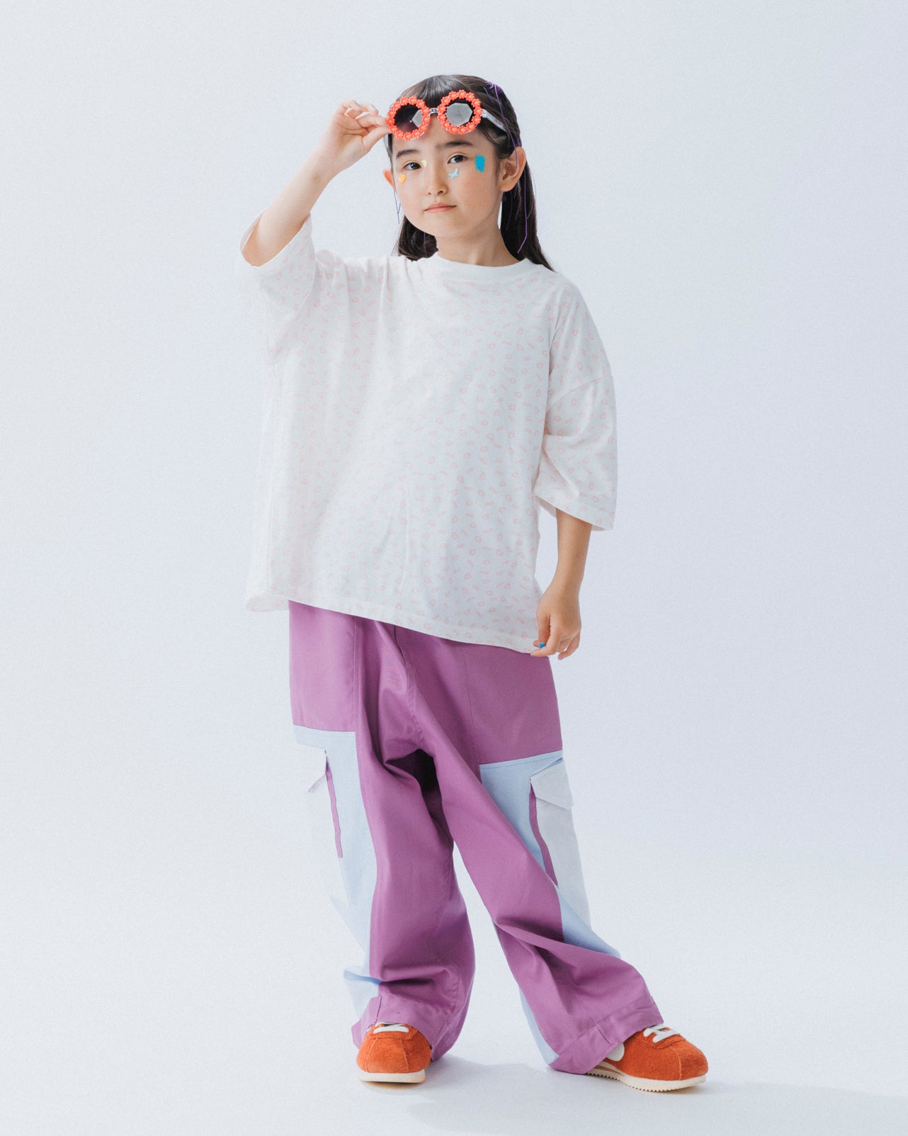 08-nf25-640-007/トリコロールカーゴパンツ