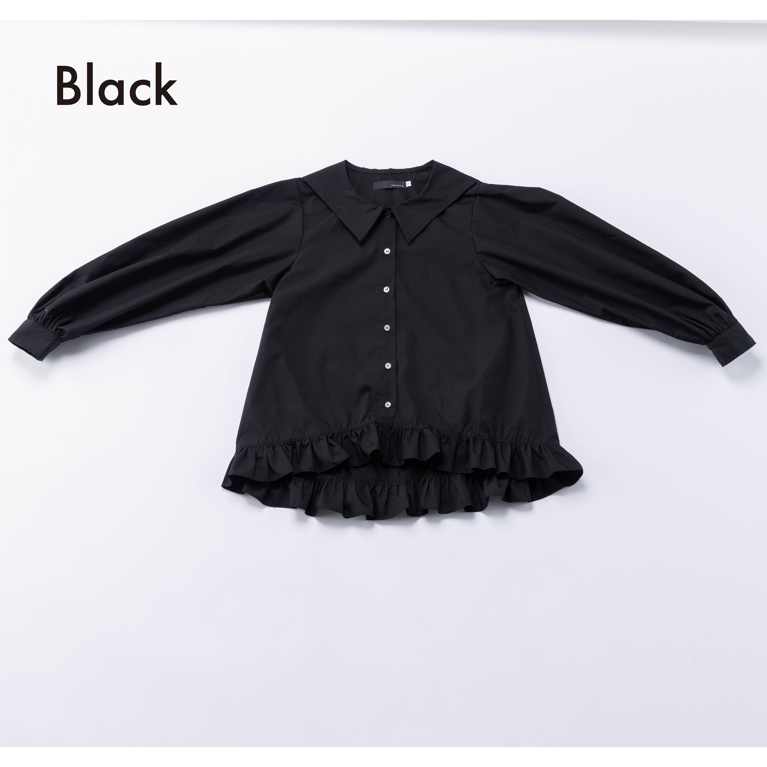 〈2026年秋冬 予約分〉08-nf26-552-031/ビッグカラーブラウス