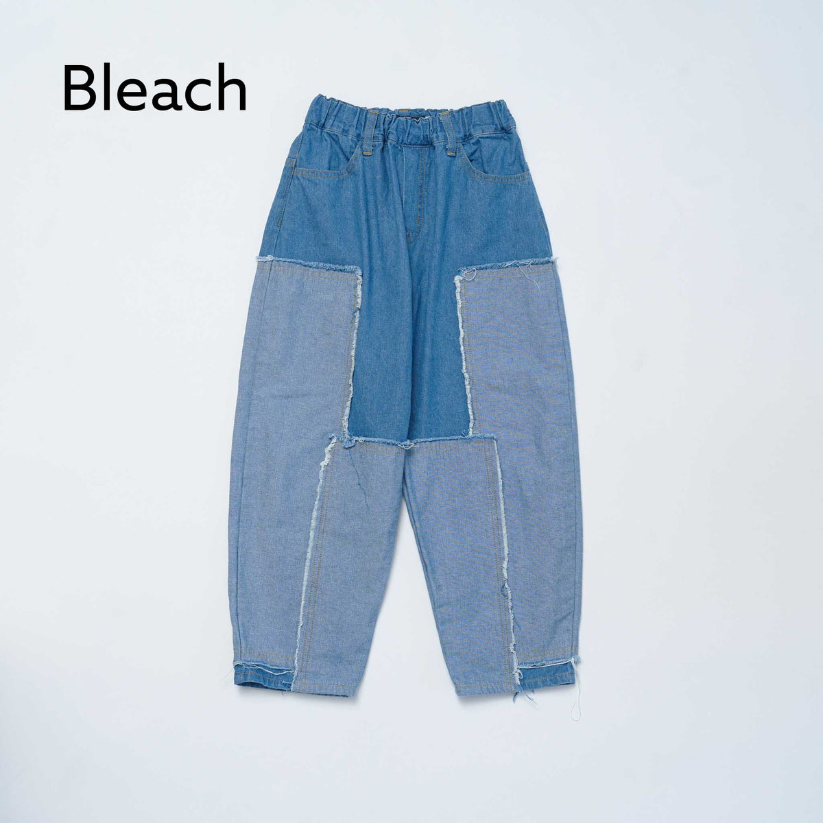<27SS ご予約分>08-nf27-642-038A デニムパッチワークパンツ