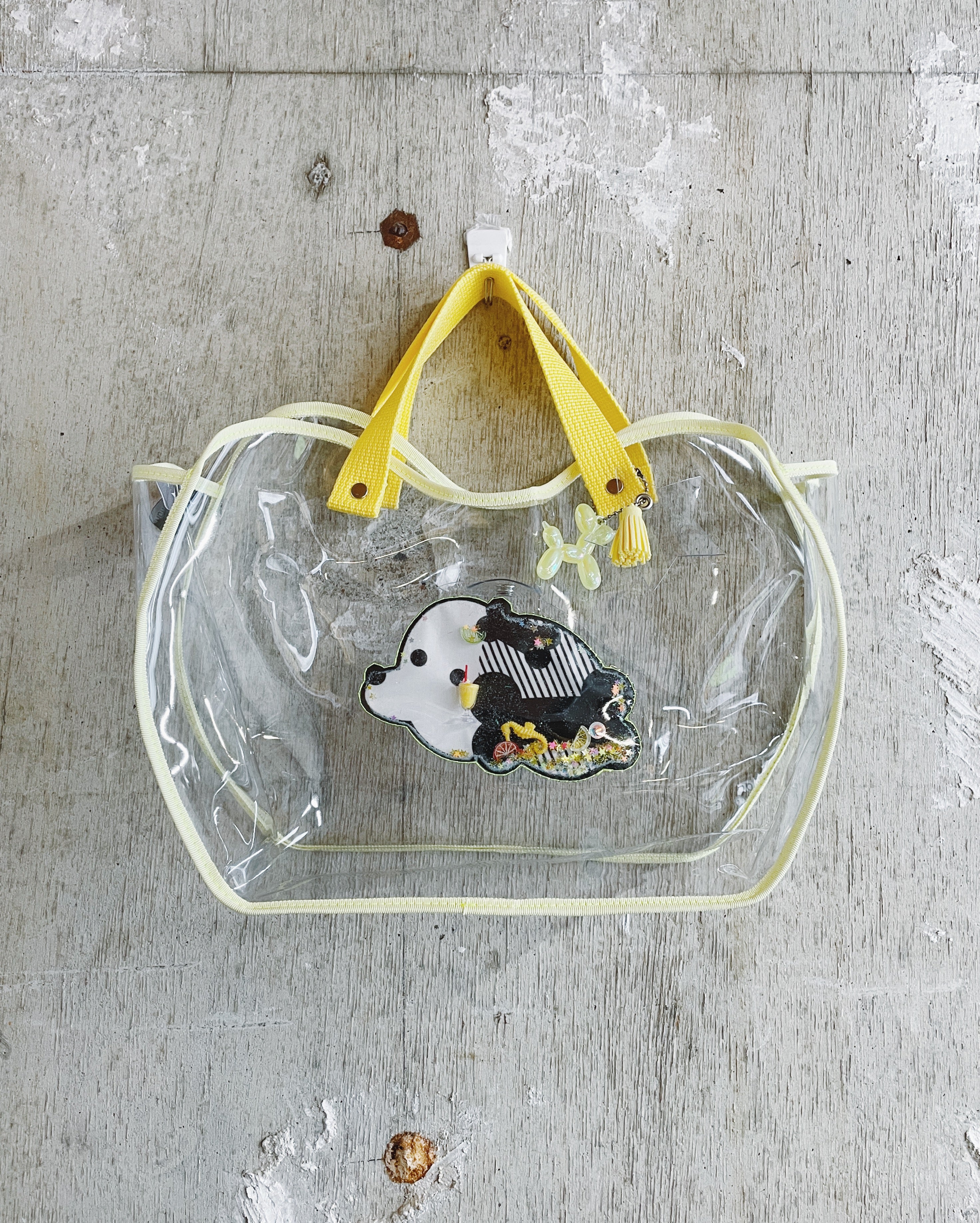 <WEB限定> 受注 7月末 納品/yoccoh.×nunuforme inuinuプールバッグ / yoccoh.02