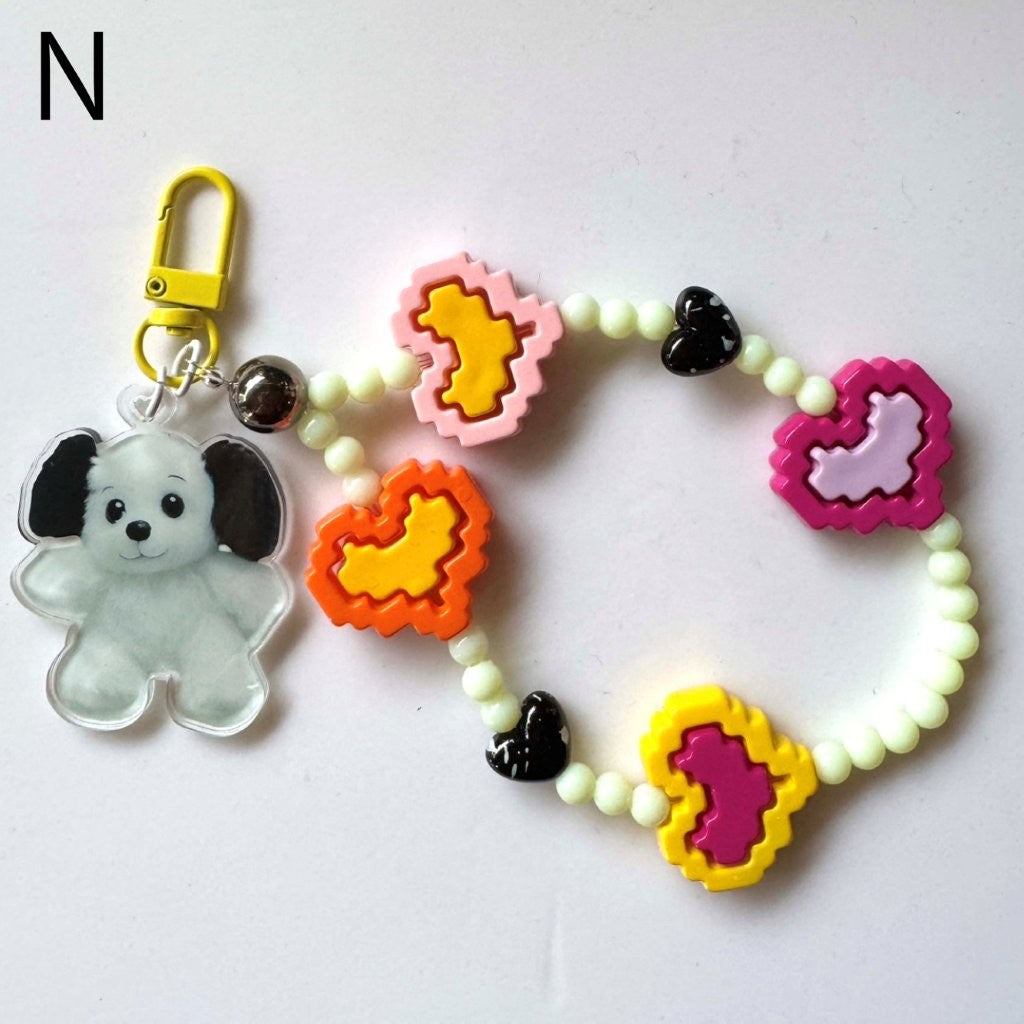 CUBE CANDY STRAP(キーホルダー付)