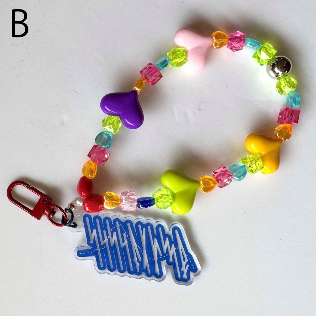 CUBE CANDY STRAP(キーホルダー付)