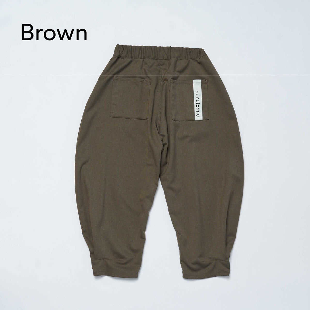 <27SS ご予約分>10-nf27-618-273 ヘムタックカーブパンツ