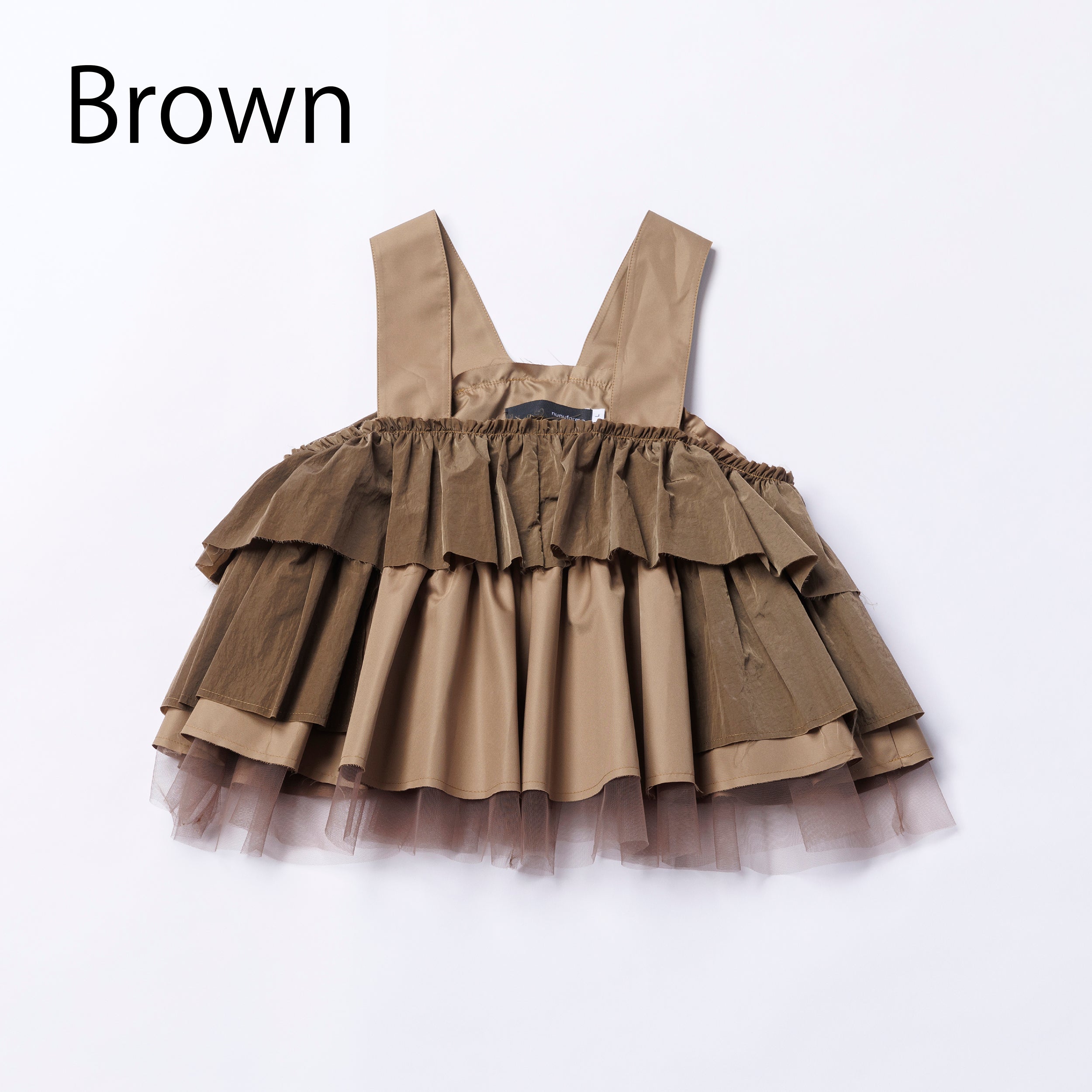 11-nf25-546-033A/レイヤードフリルビスチェ