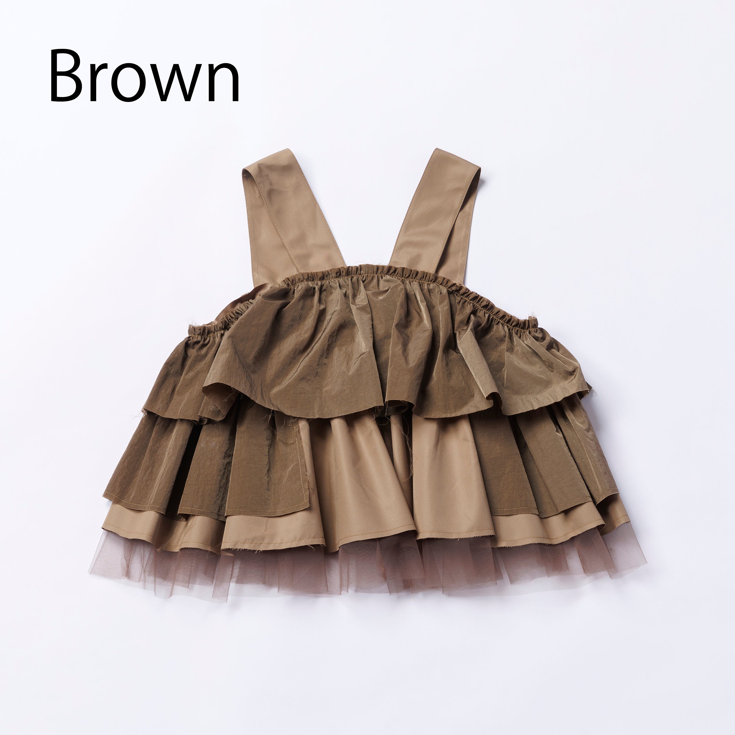 11-nf25-546-033A/レイヤードフリルビスチェ