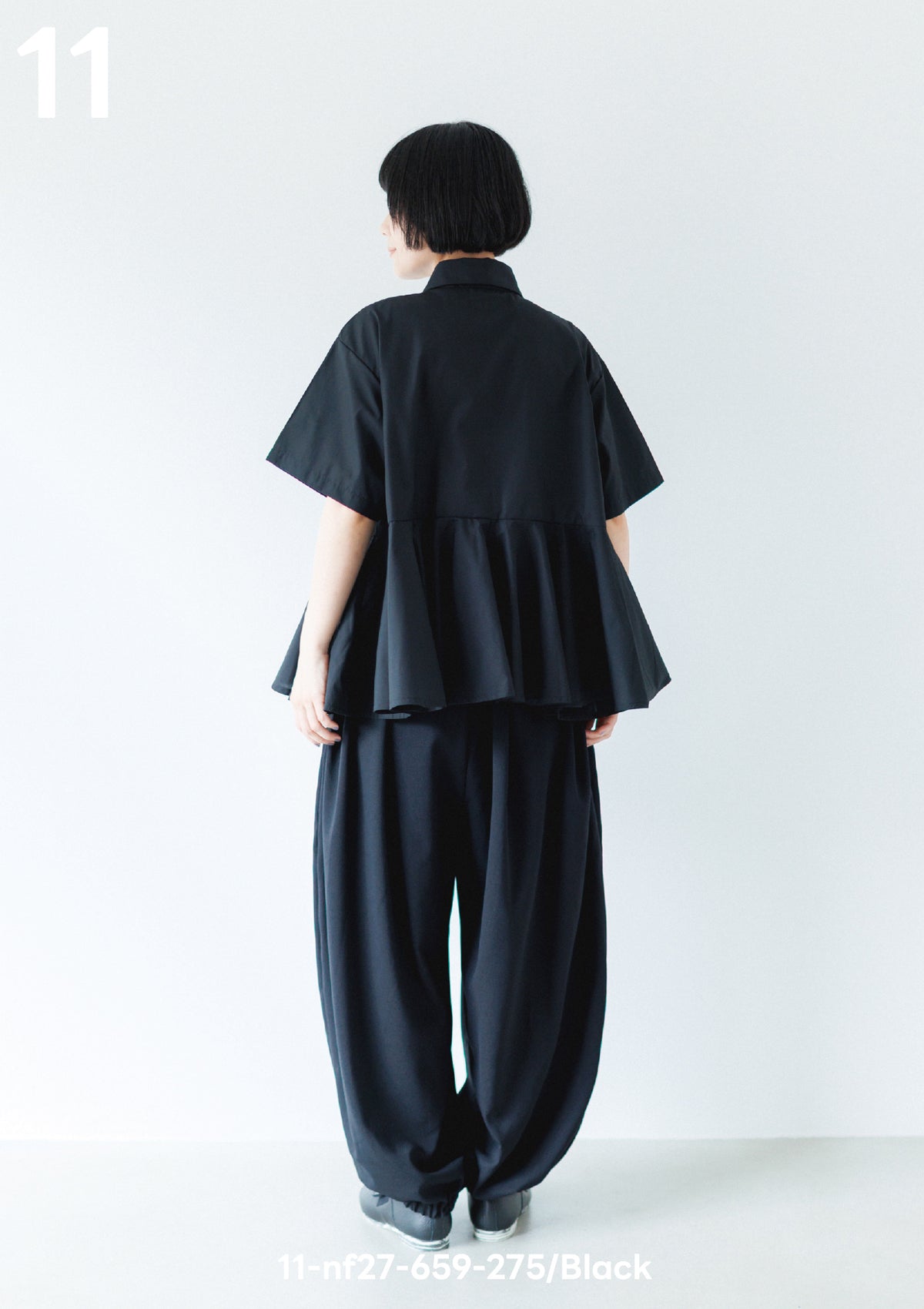 <27SS ご予約分>11-nf27-659-275A タックジョガーパンツ