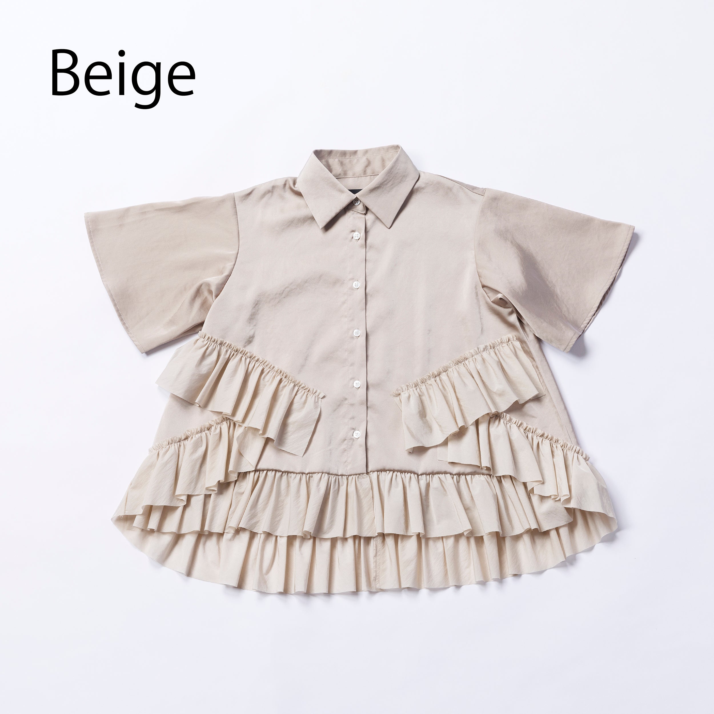 14-nf25-549-253/ボリュームフリルシャツ