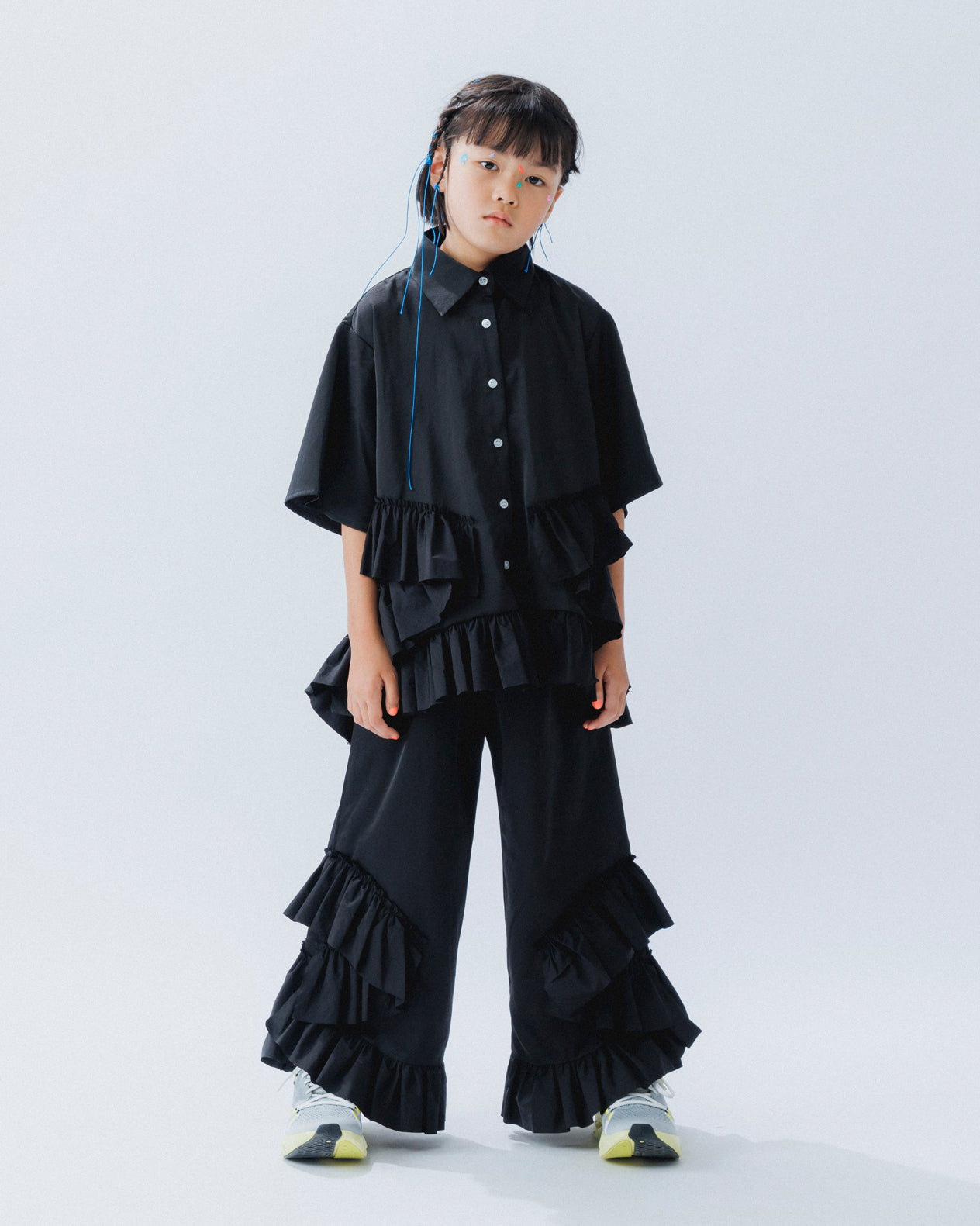 14-nf25-549-253/ボリュームフリルシャツ