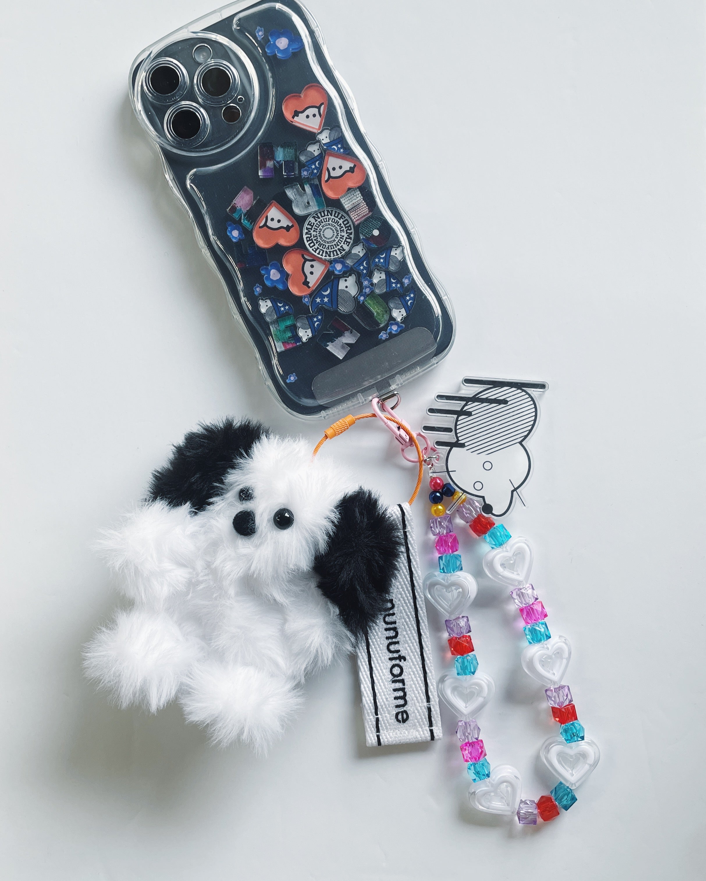 CUBE CANDY STRAP(キーホルダー付)