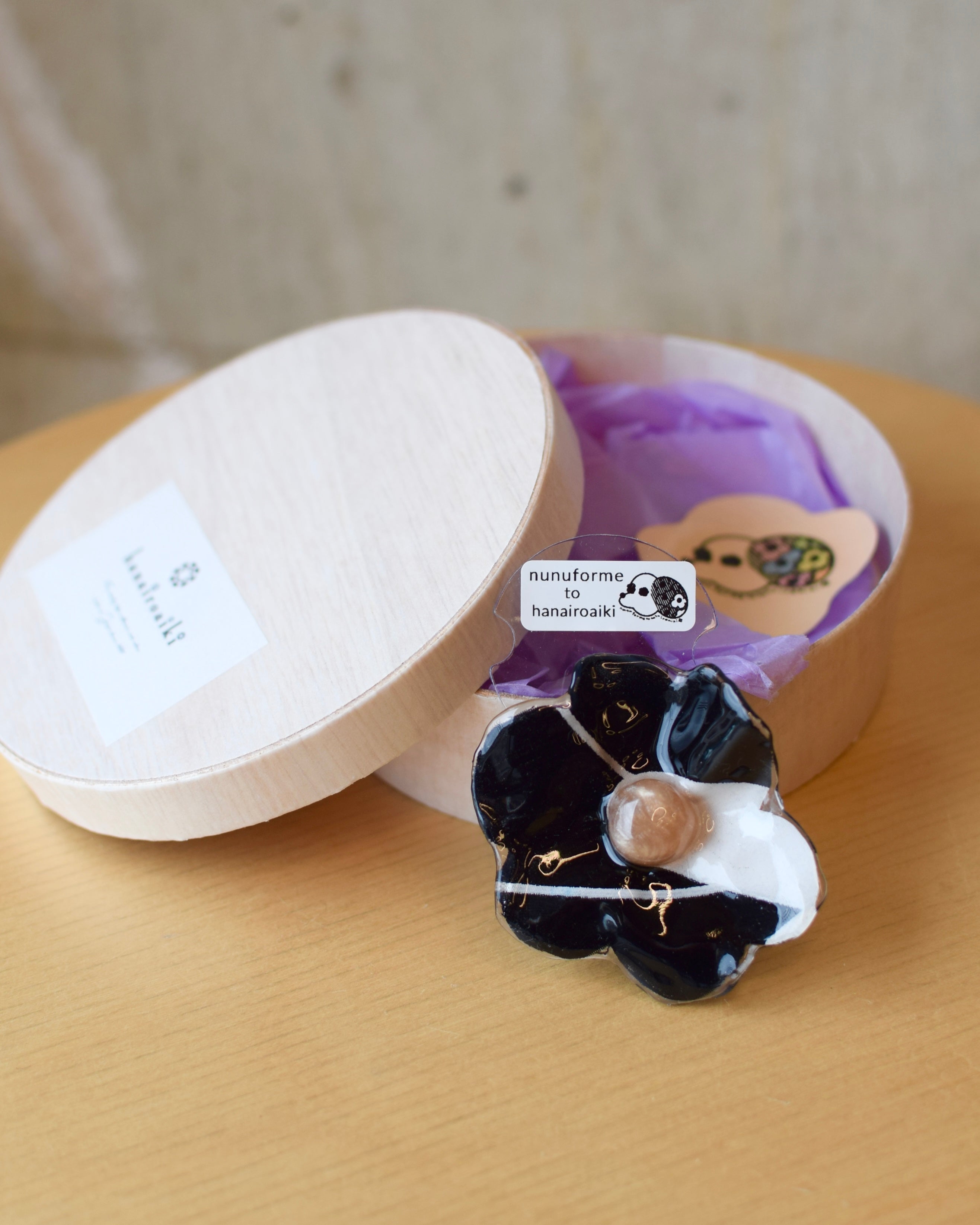 <WEB限定>hanairoaiki × nunuforme 片耳オハナチップス