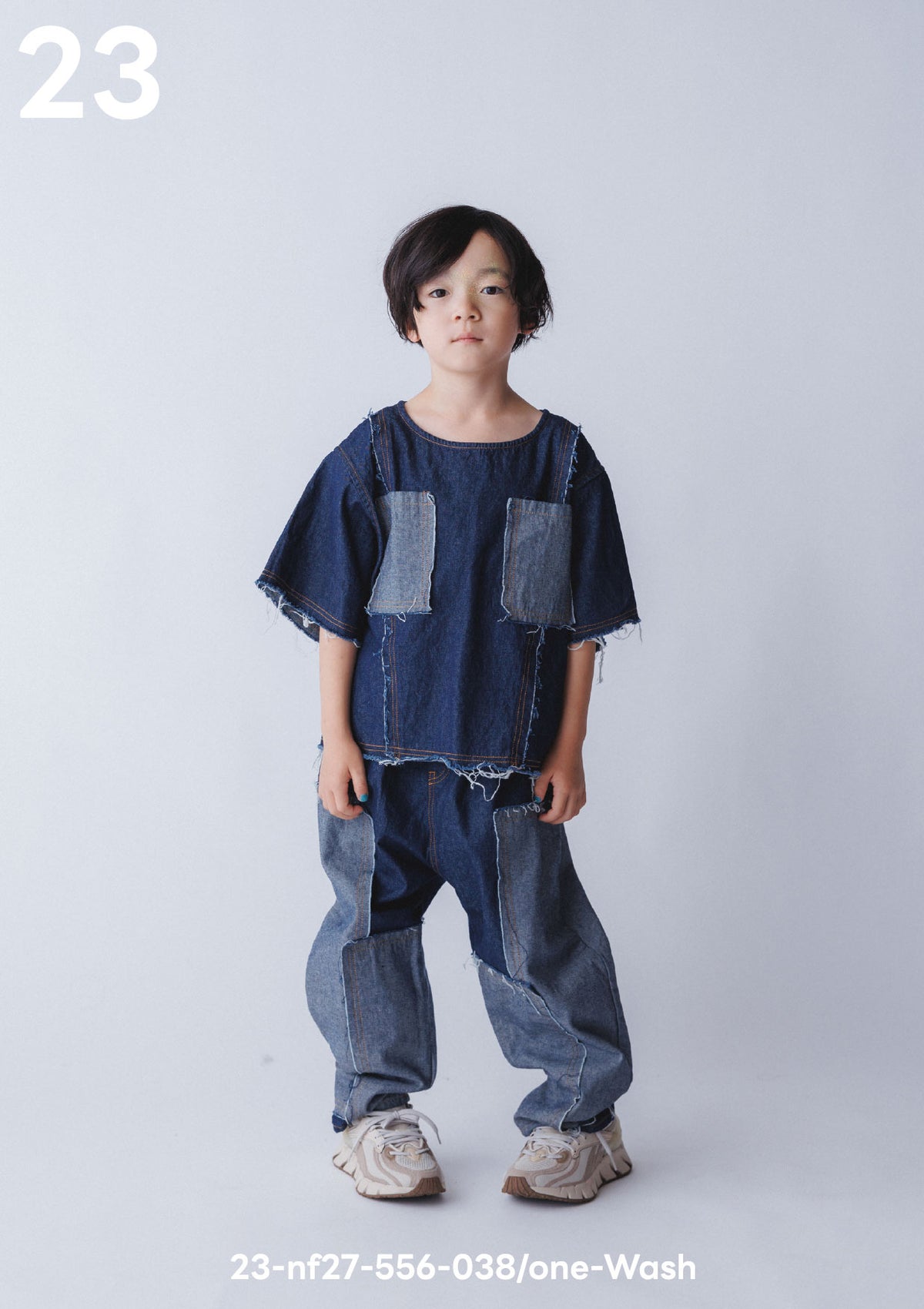 <27SS ご予約分>23-nf27-556-038 デニムT