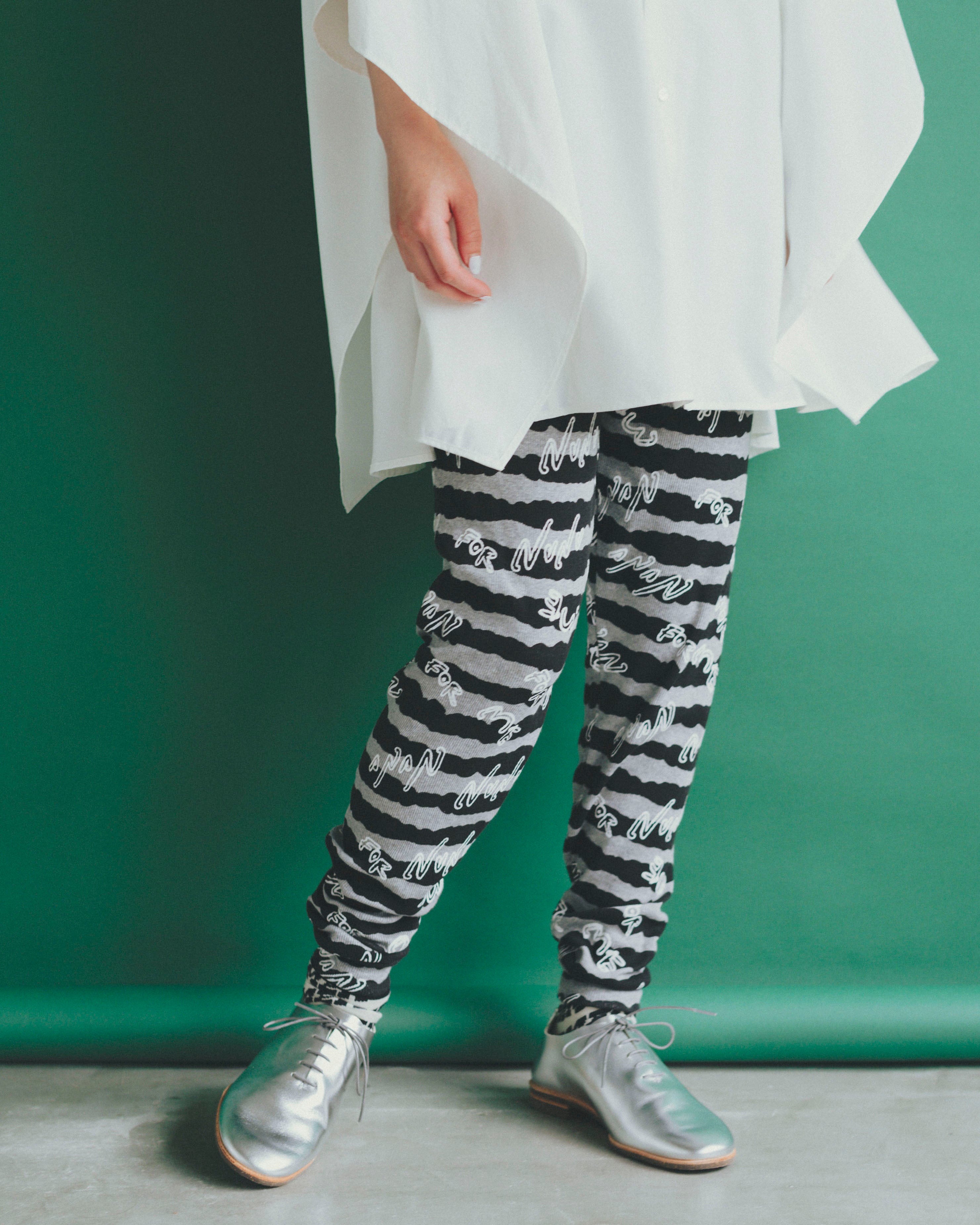 26-nf23-823-709A/NUNUボーダーレギンス