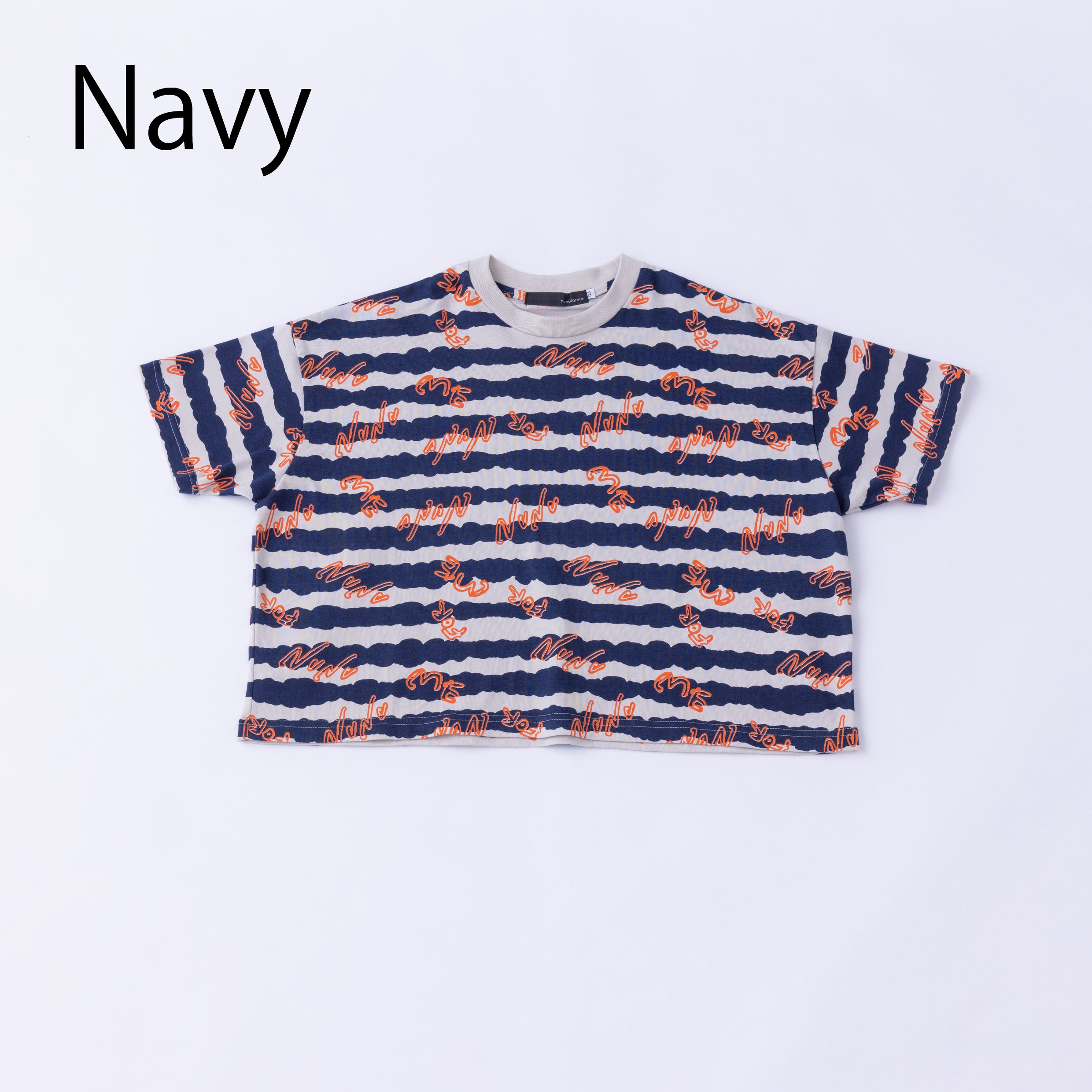 27-nf23-923-710/NUNUボーダーTシャツ