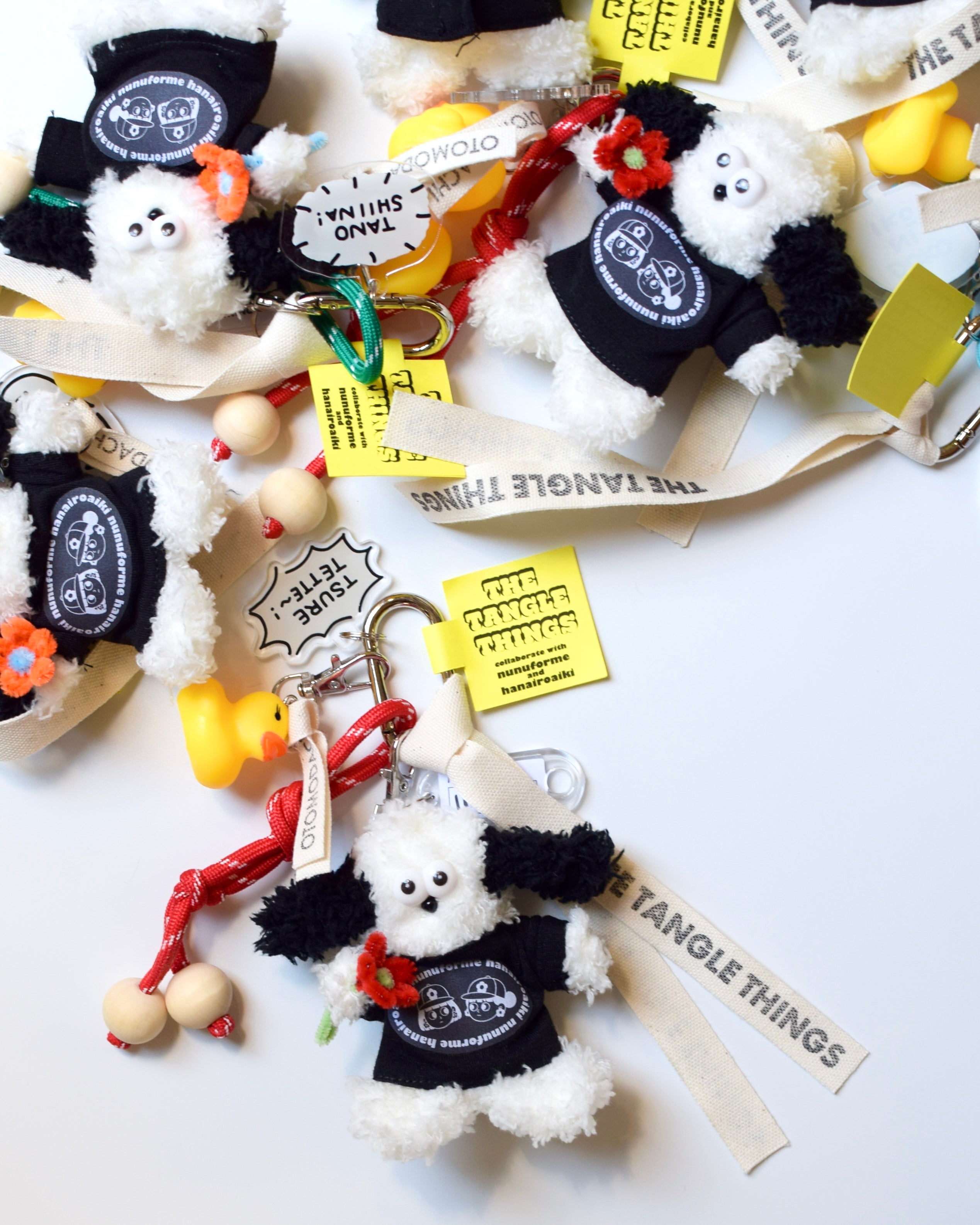 <WEB限定>hanairoaiki × nunuformeコラボキーリング/ohanainu