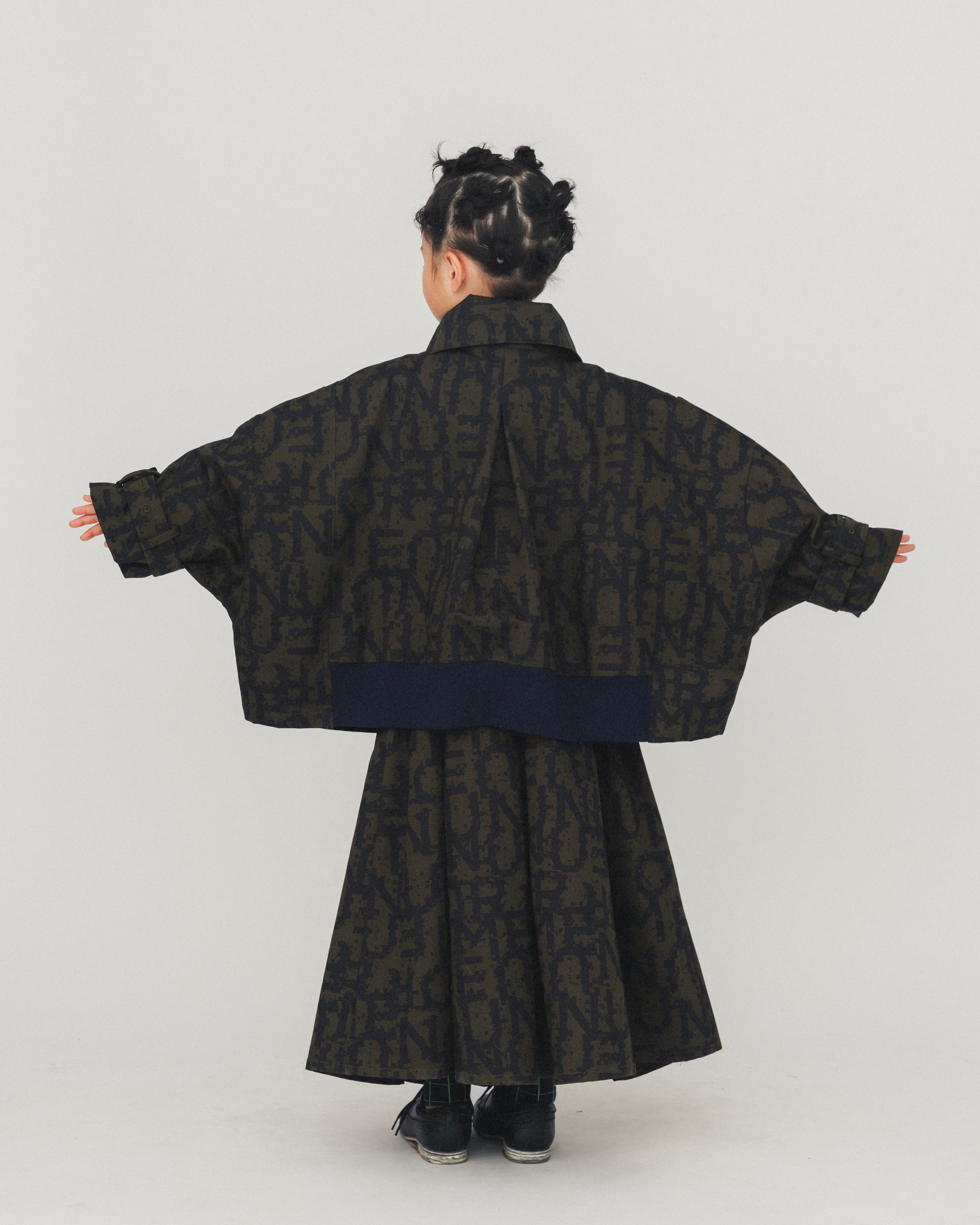 31-nf24-727-244/NOISE NUNU ロゴスカート