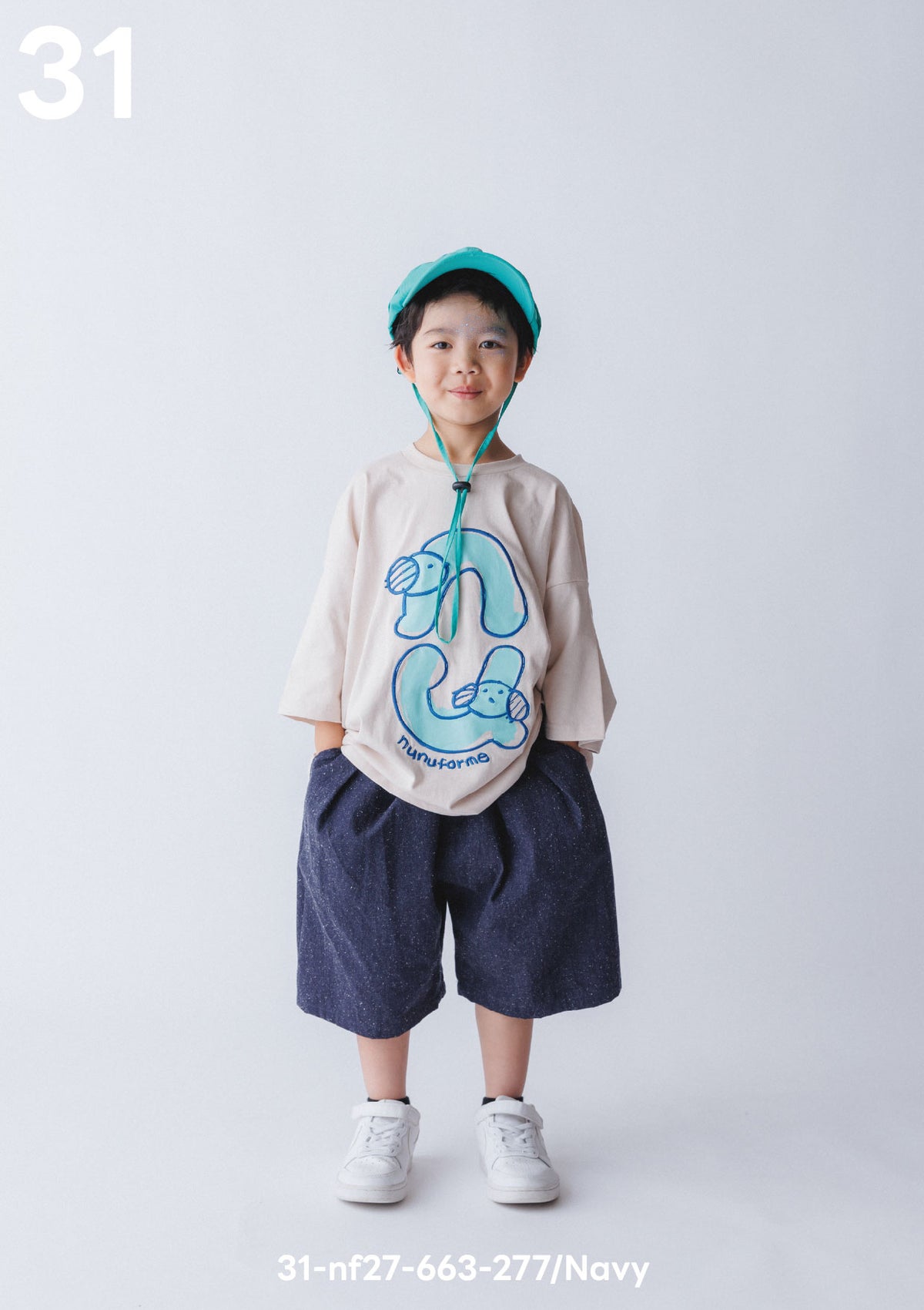 <27SS ご予約分>31-nf27-663-277 2タックハーフパンツ