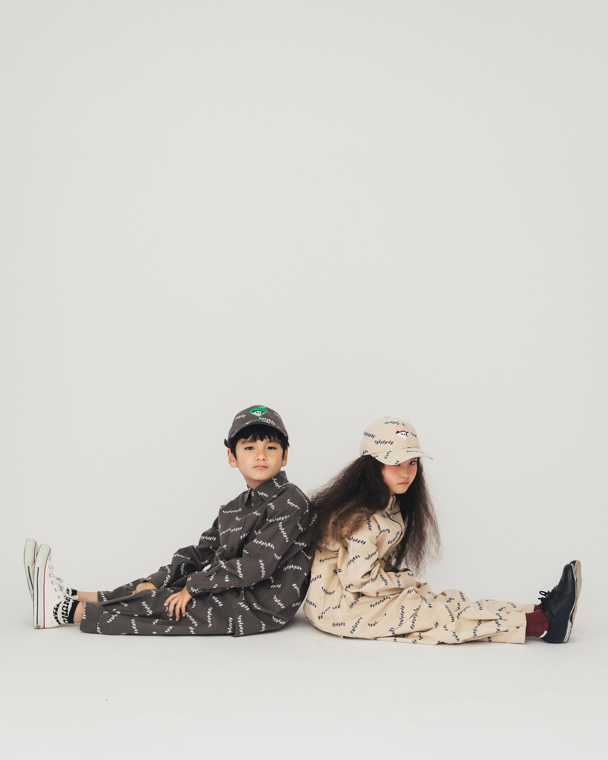 32-nf24-532-245/ロゴプリント ネルシャツ