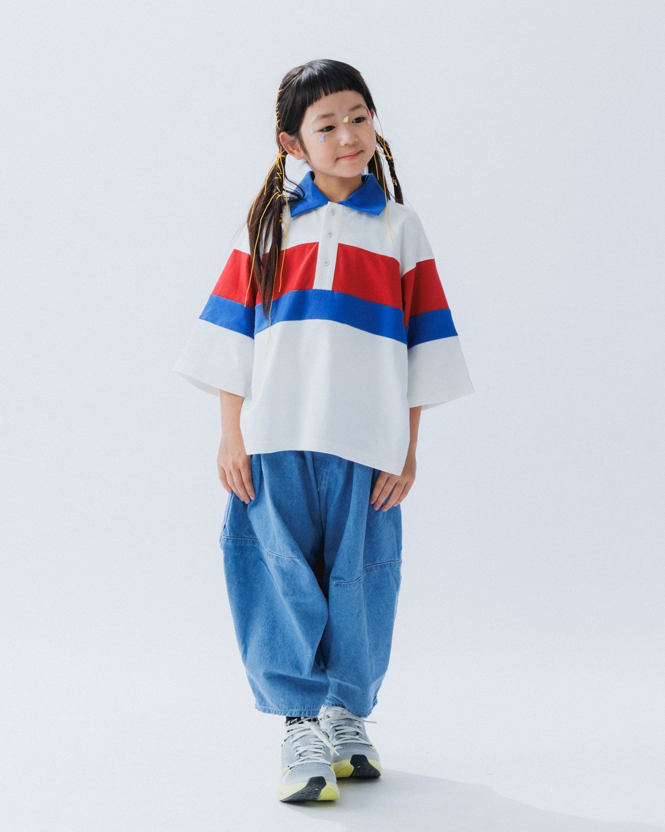 39-nf25-827-506/トリコロールポロ