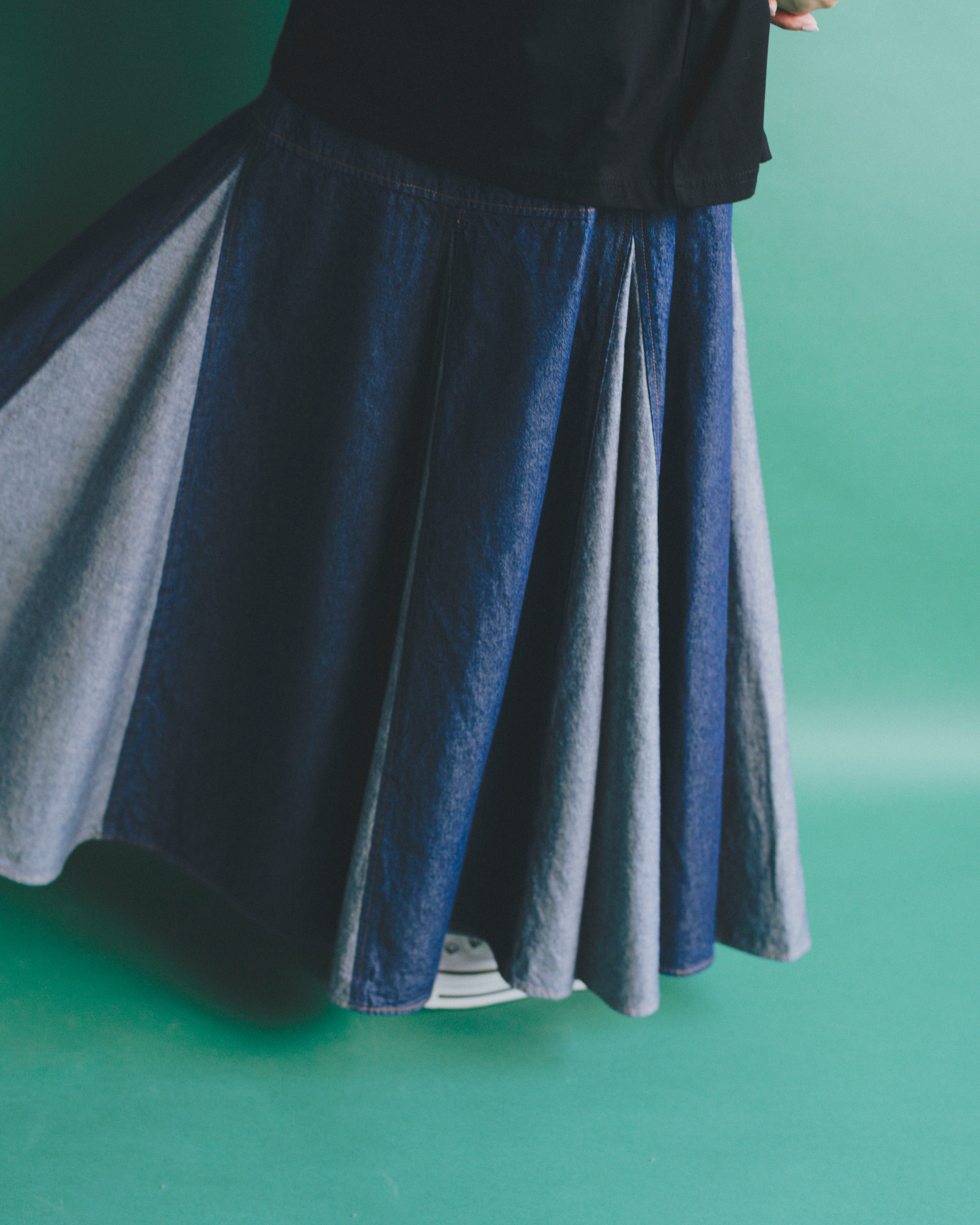 42-nf23-728-232/2サイドデニムスカート