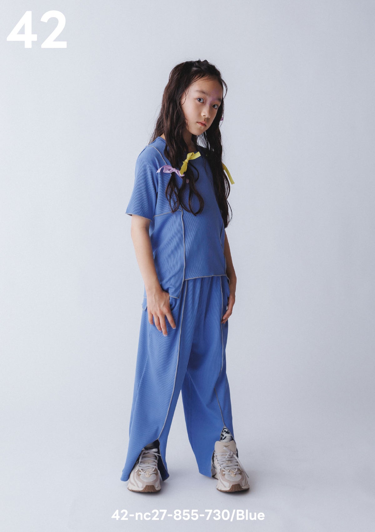 <27SS ご予約分>42-nc27-855-730 メローリブTシャツ
