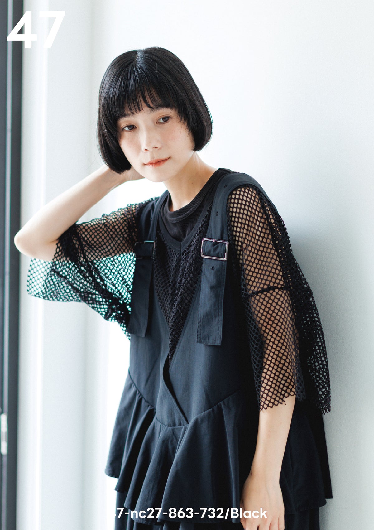 <27SS ご予約分>47-nc27-863-732A メッシュT