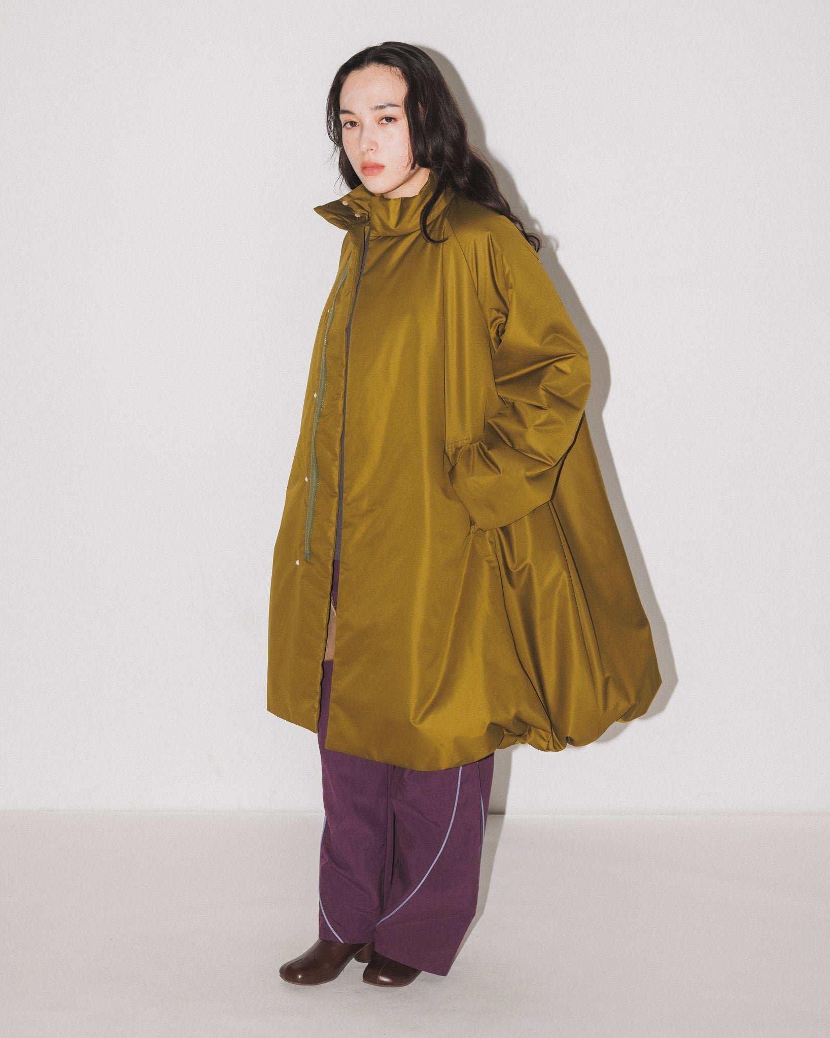 48-nf24-221-033/中綿 バルーン コート