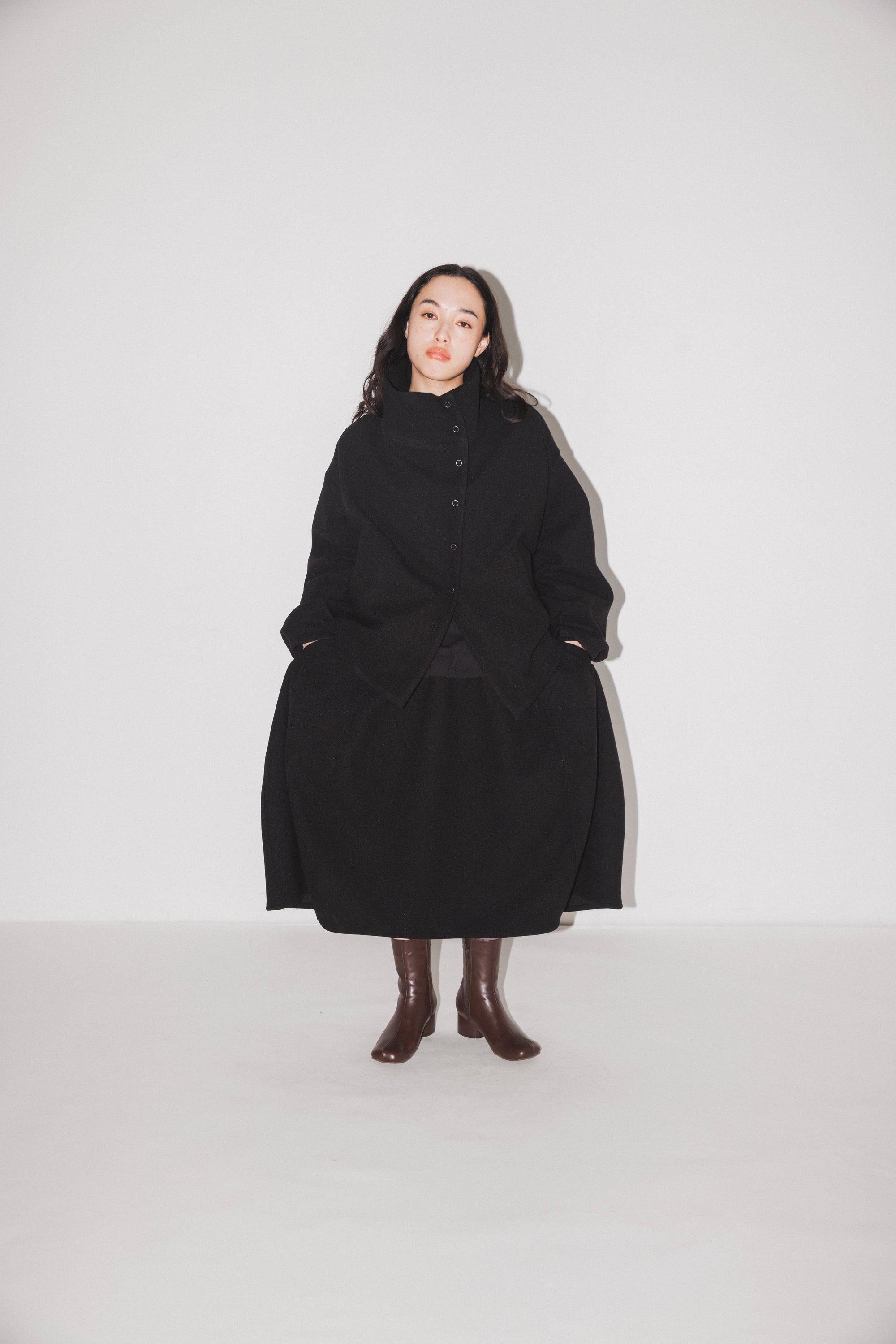 50-nf24-714-237/メルトン スカート