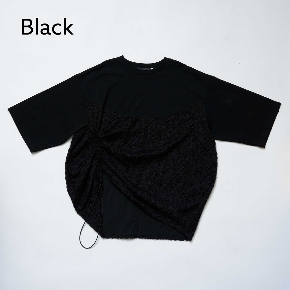 <27SS ご予約分>50-nf27-837-506 ラウンドドロストTシャツ
