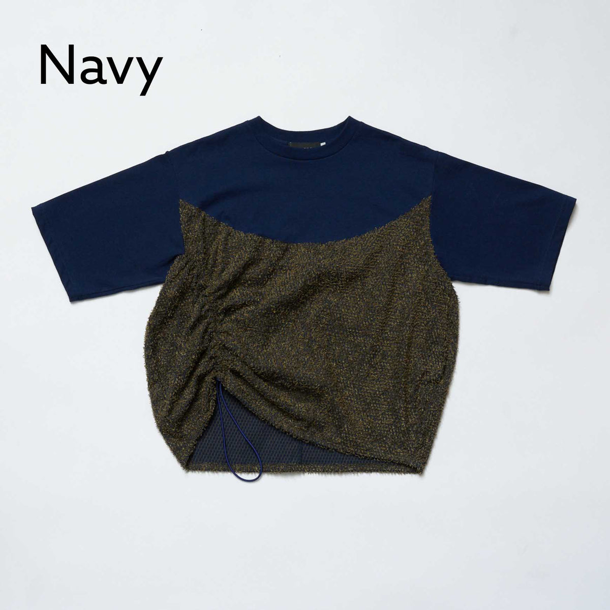 <27SS ご予約分>50-nf27-837-506A ラウンドドロストTシャツ