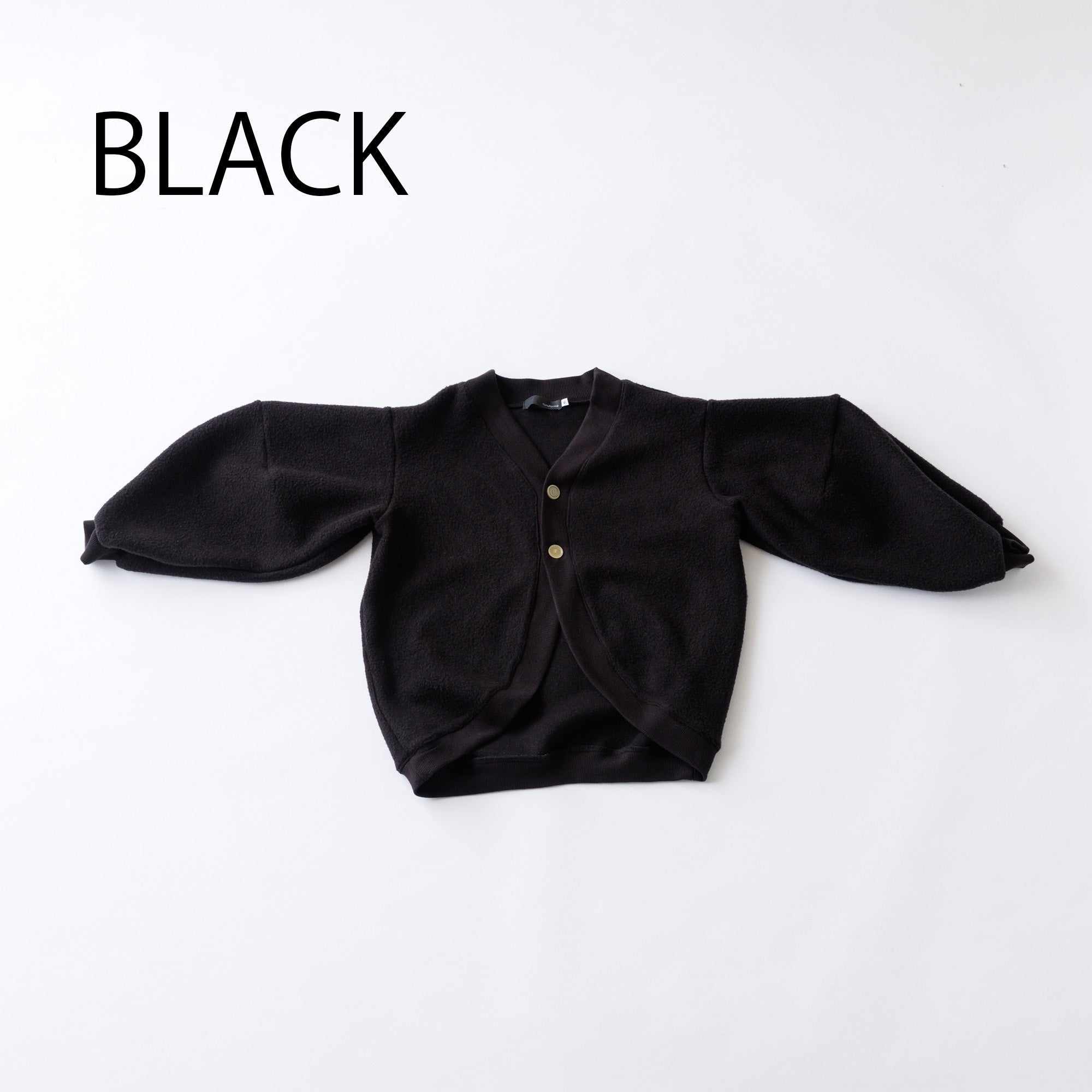 53-nf24-818-718/ポインテッド スリーブ カーディガン