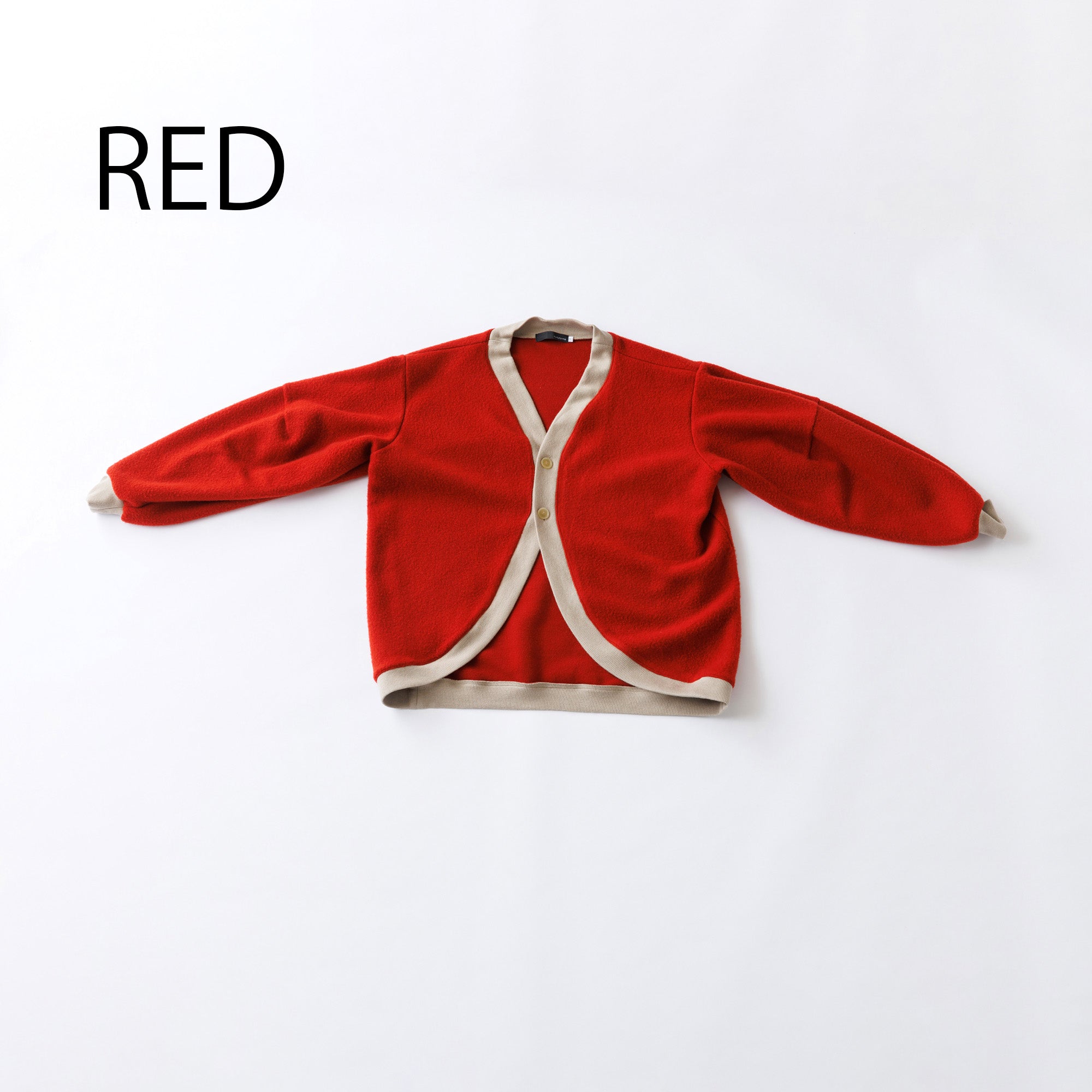 53-nf24-818-718/ポインテッド スリーブ カーディガン