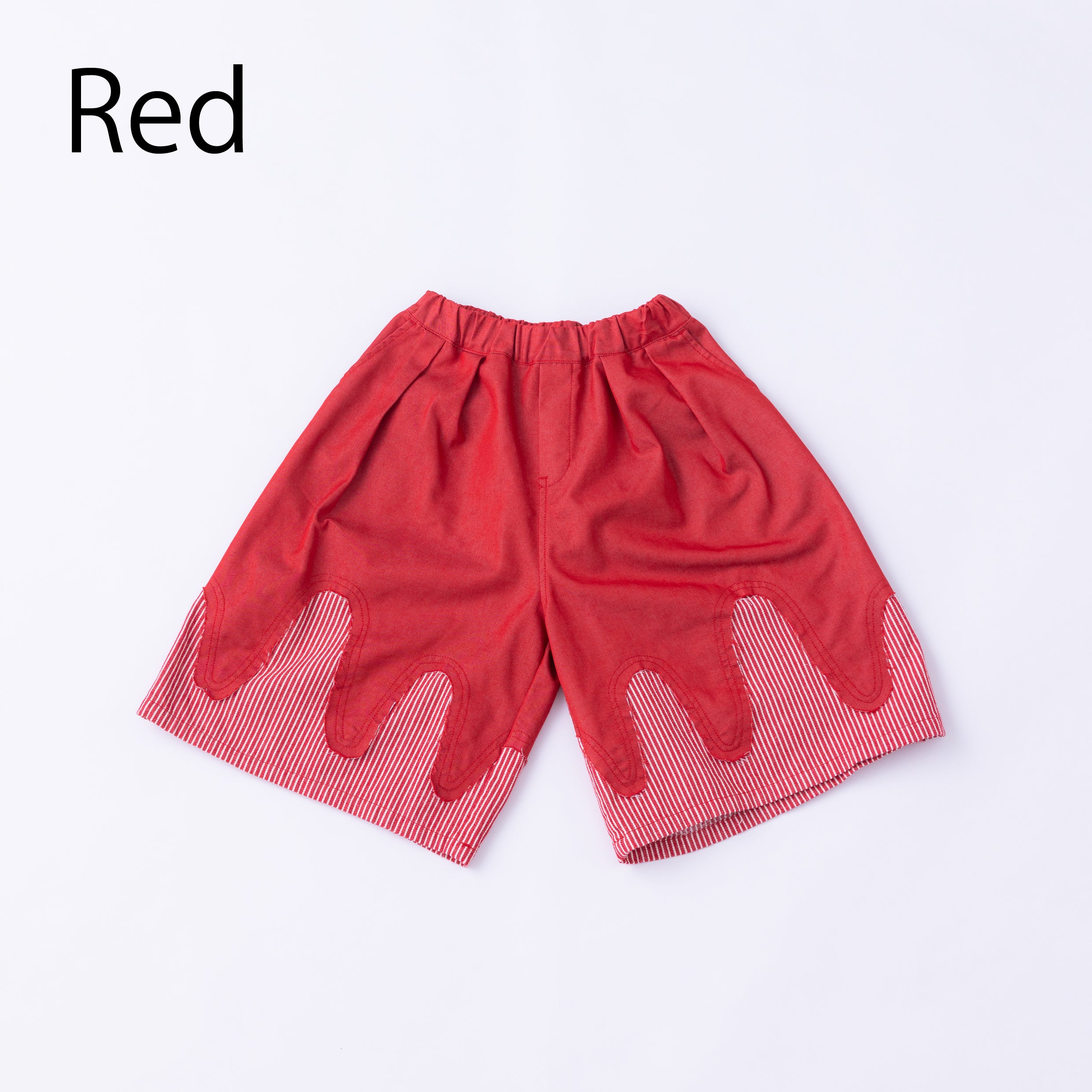 55-nf23-616-228A/waveヒッコリーショートパンツ