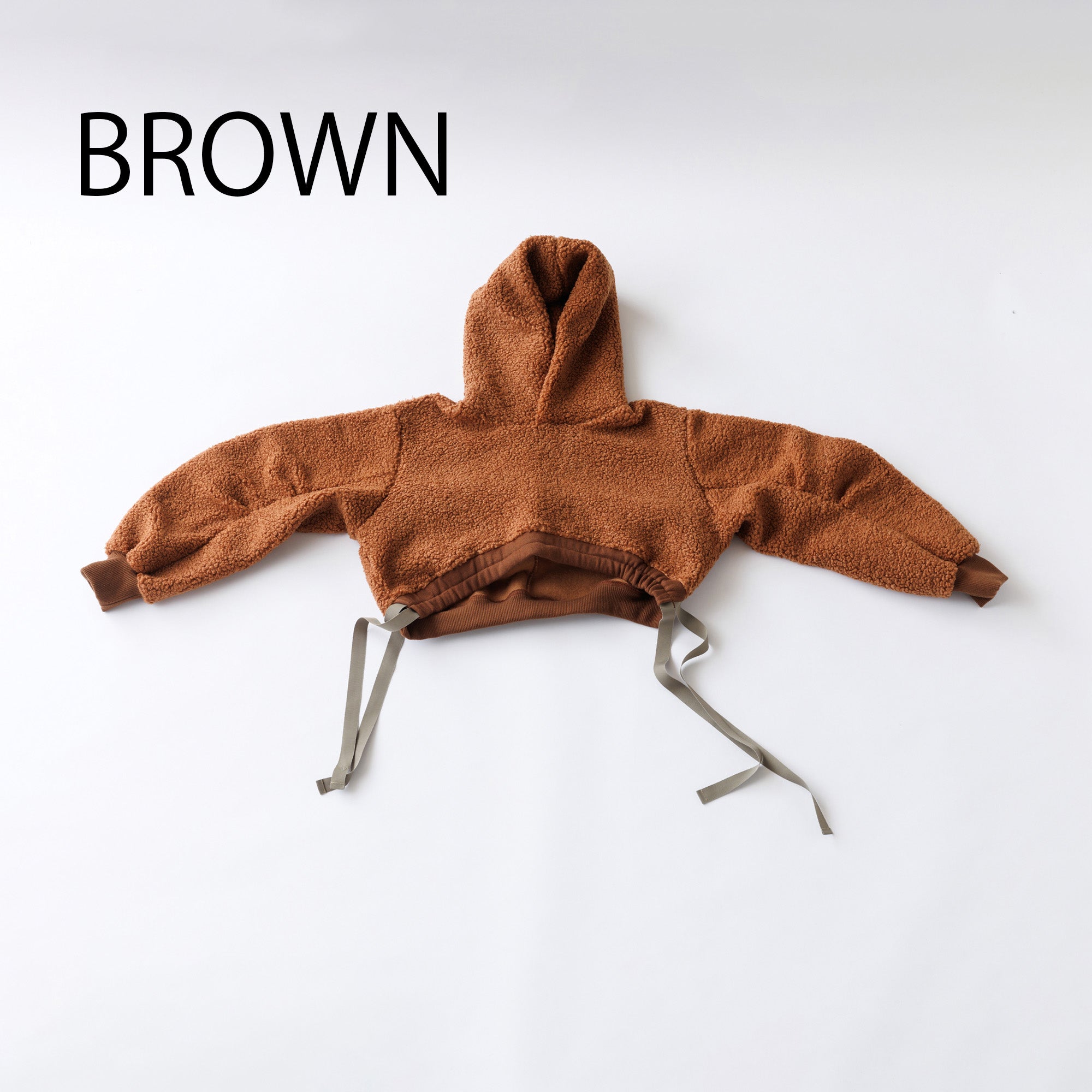 56-nf24-817-719/ドロスト ショート パーカー