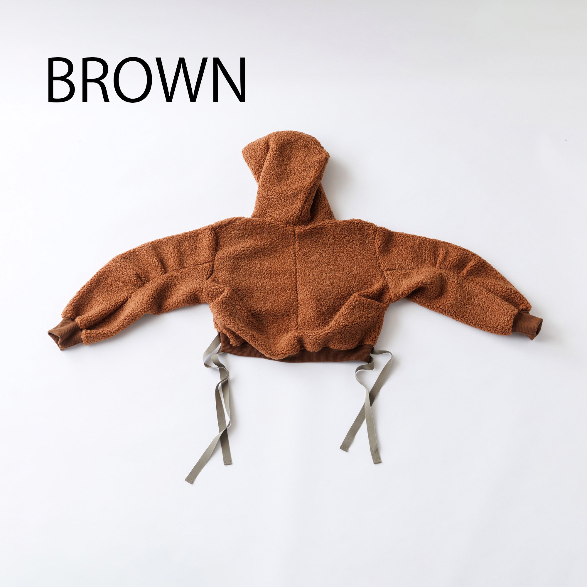 56-nf24-817-719/ドロスト ショート パーカー