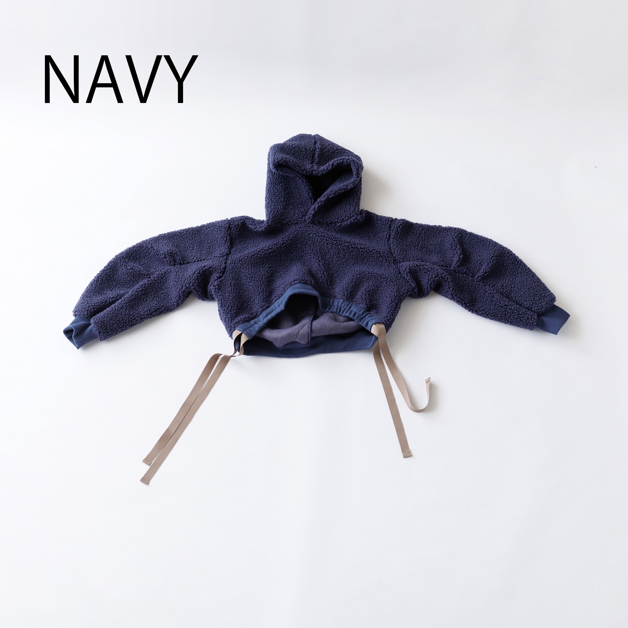 56-nf24-817-719/ドロスト ショート パーカー