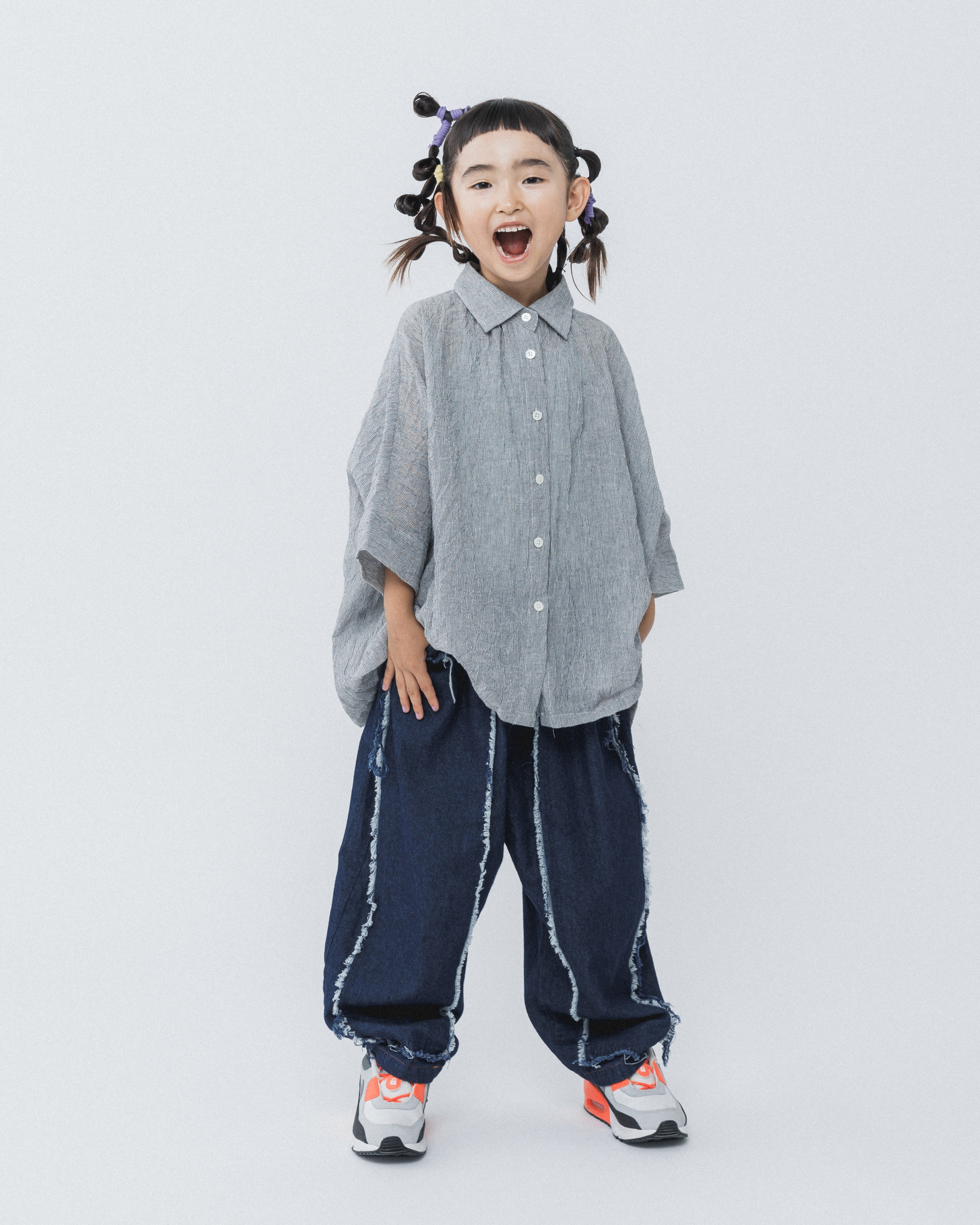 57-nf23-530-235/ネックギャザーシャツ