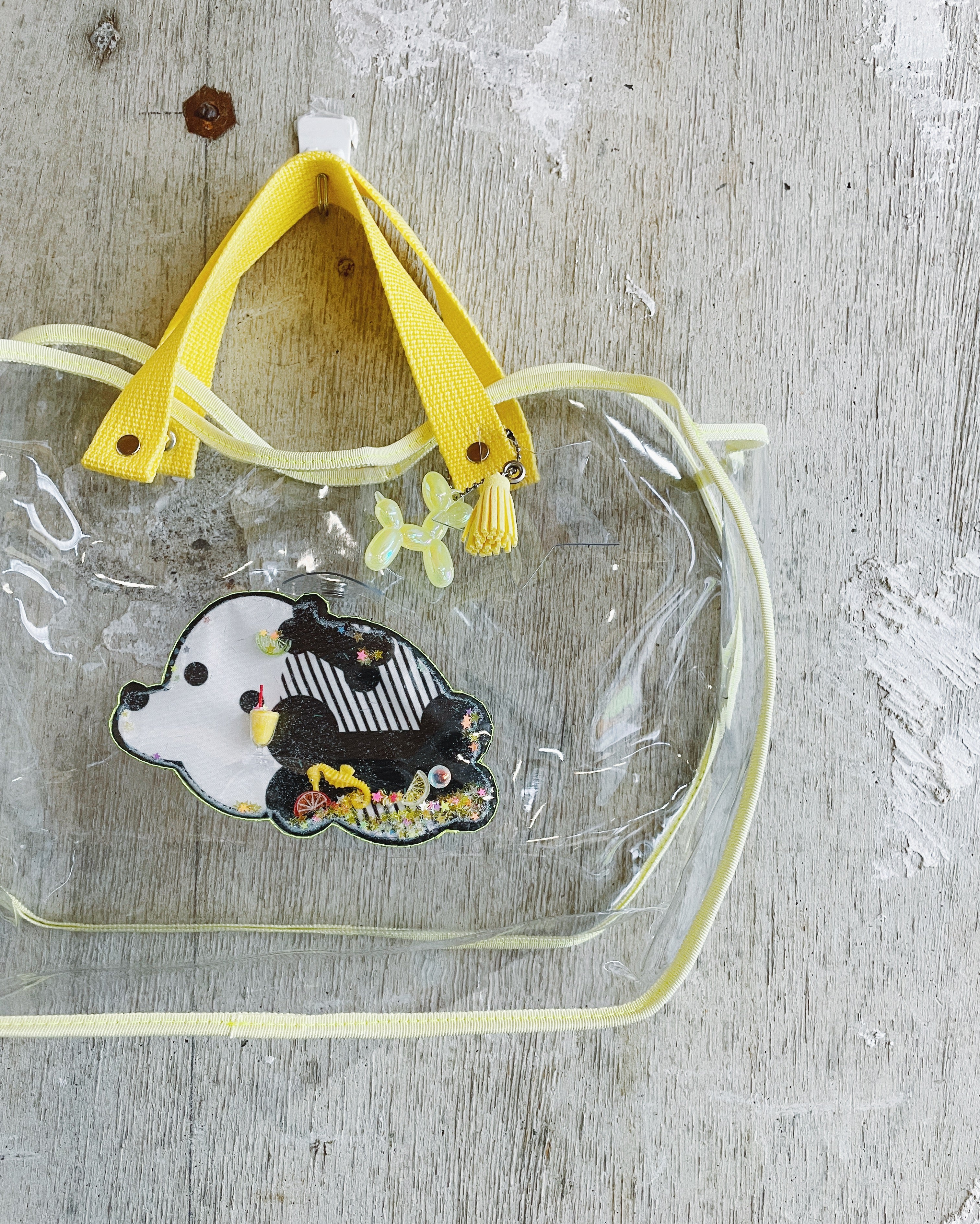<WEB限定> 受注 7月末 納品/yoccoh.×nunuforme inuinuプールバッグ / yoccoh.02