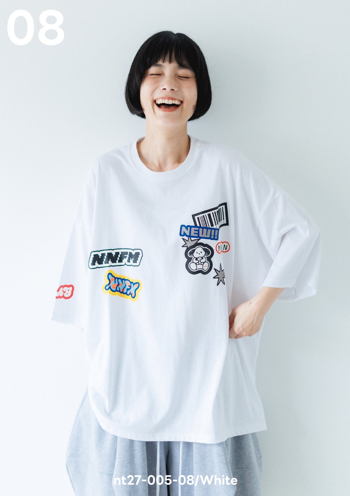 <27SS ご予約分>nt27-005-08A Sticker T