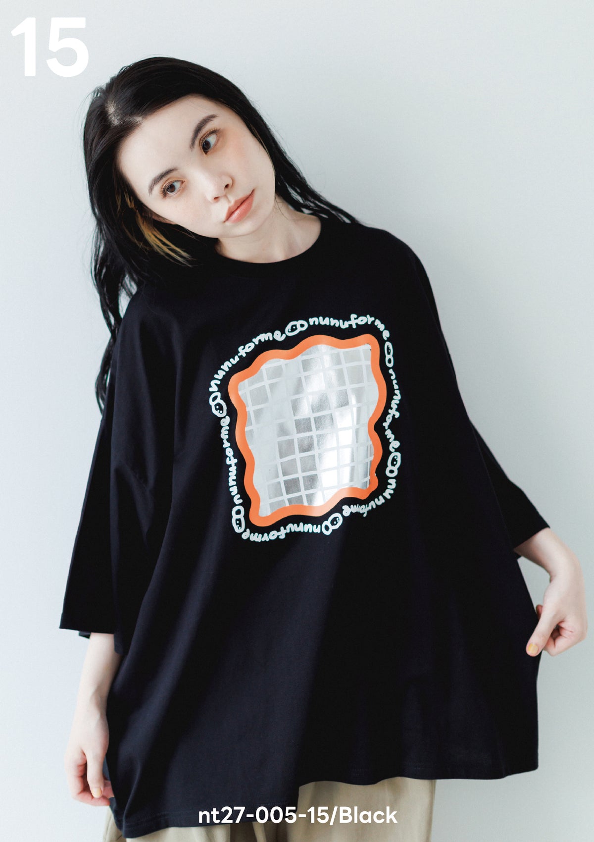 <27SS ご予約分>nt27-005-15A inuinuチェックT