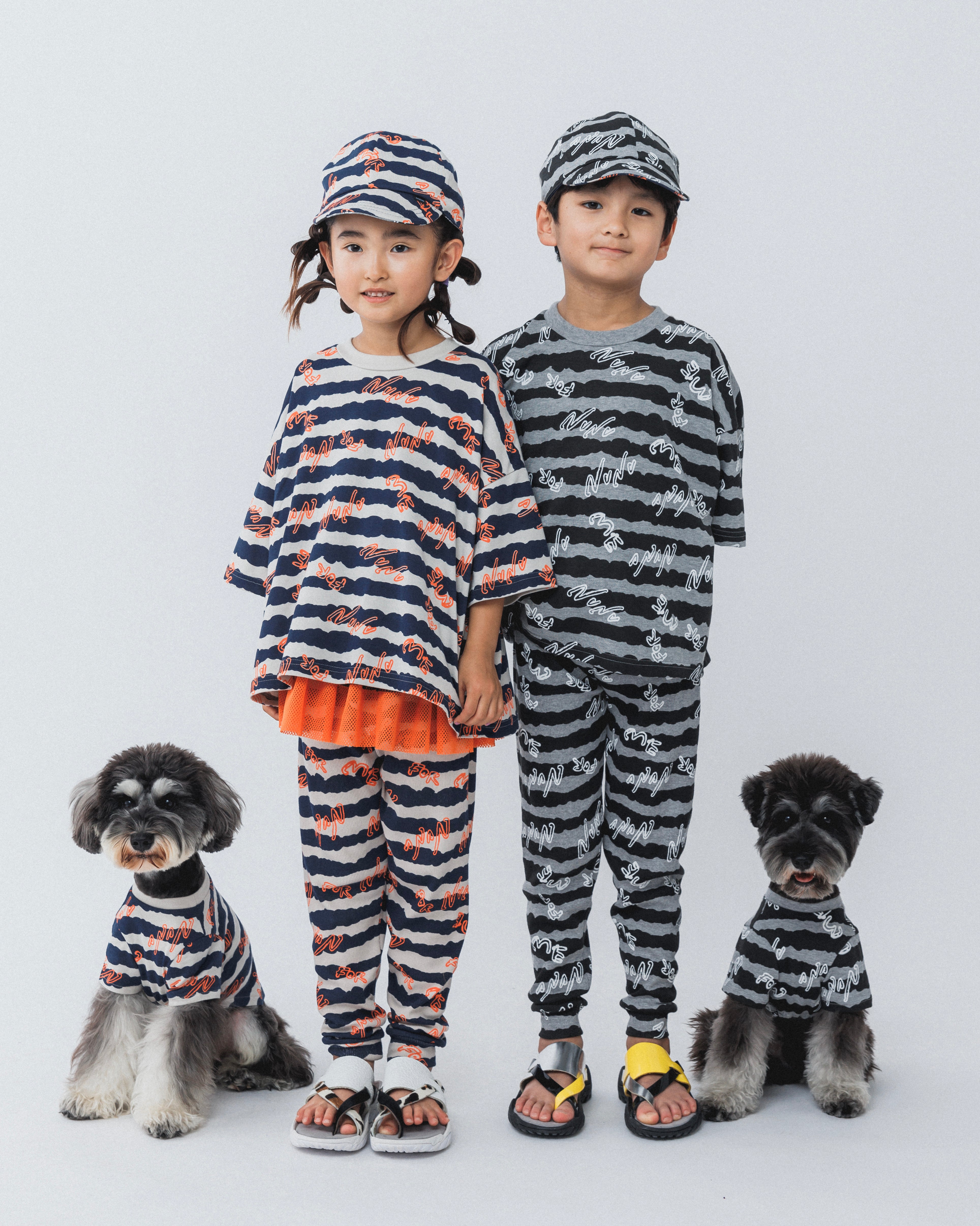 26-nf23-823-709A/NUNUボーダーレギンス