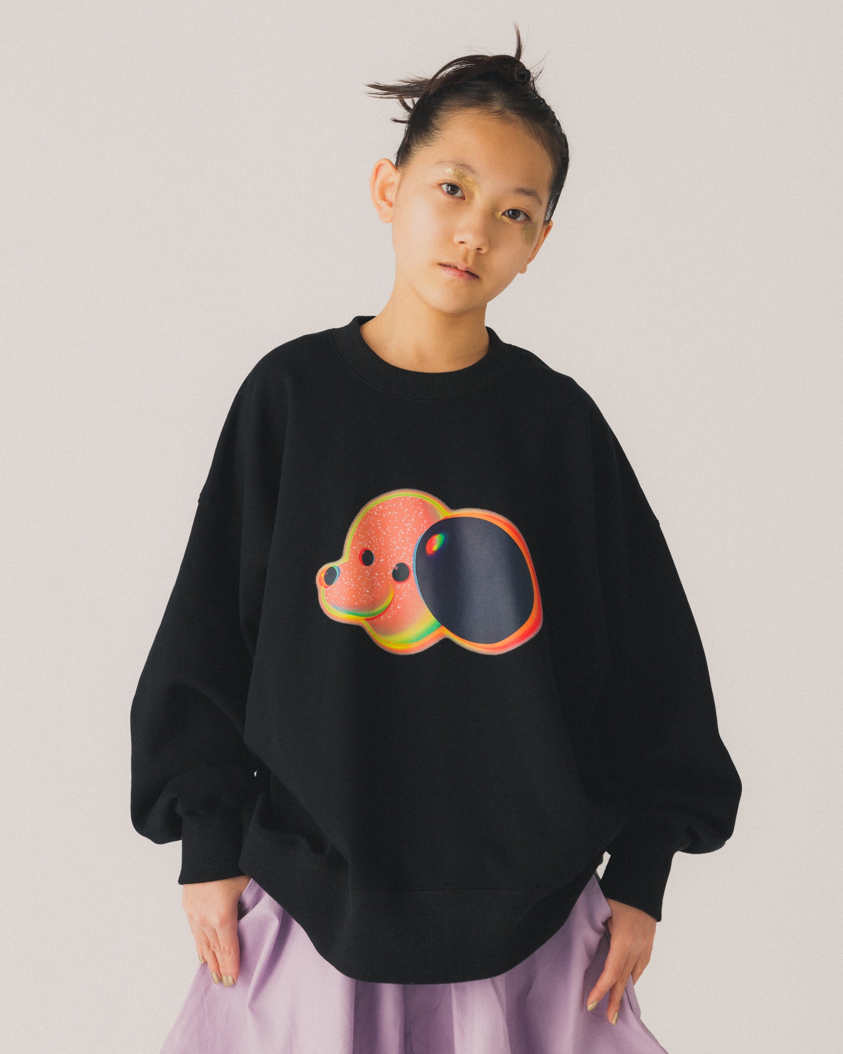 a(nue)² ロリポップデザインTシャツとトレーナー nt22-005/ドリームinuinuトレーナー