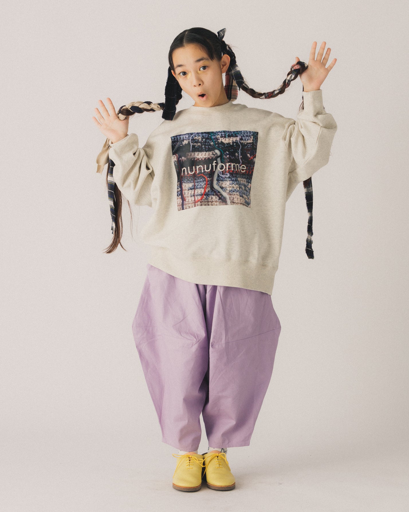 nt22-006/オレリーコラボプリントトレーナー