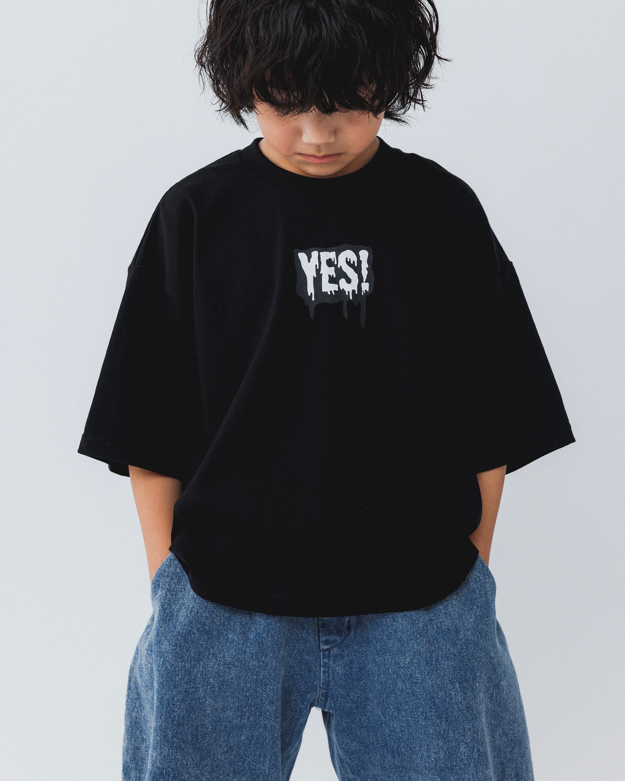 nt23-001A/YESロゴプリントT