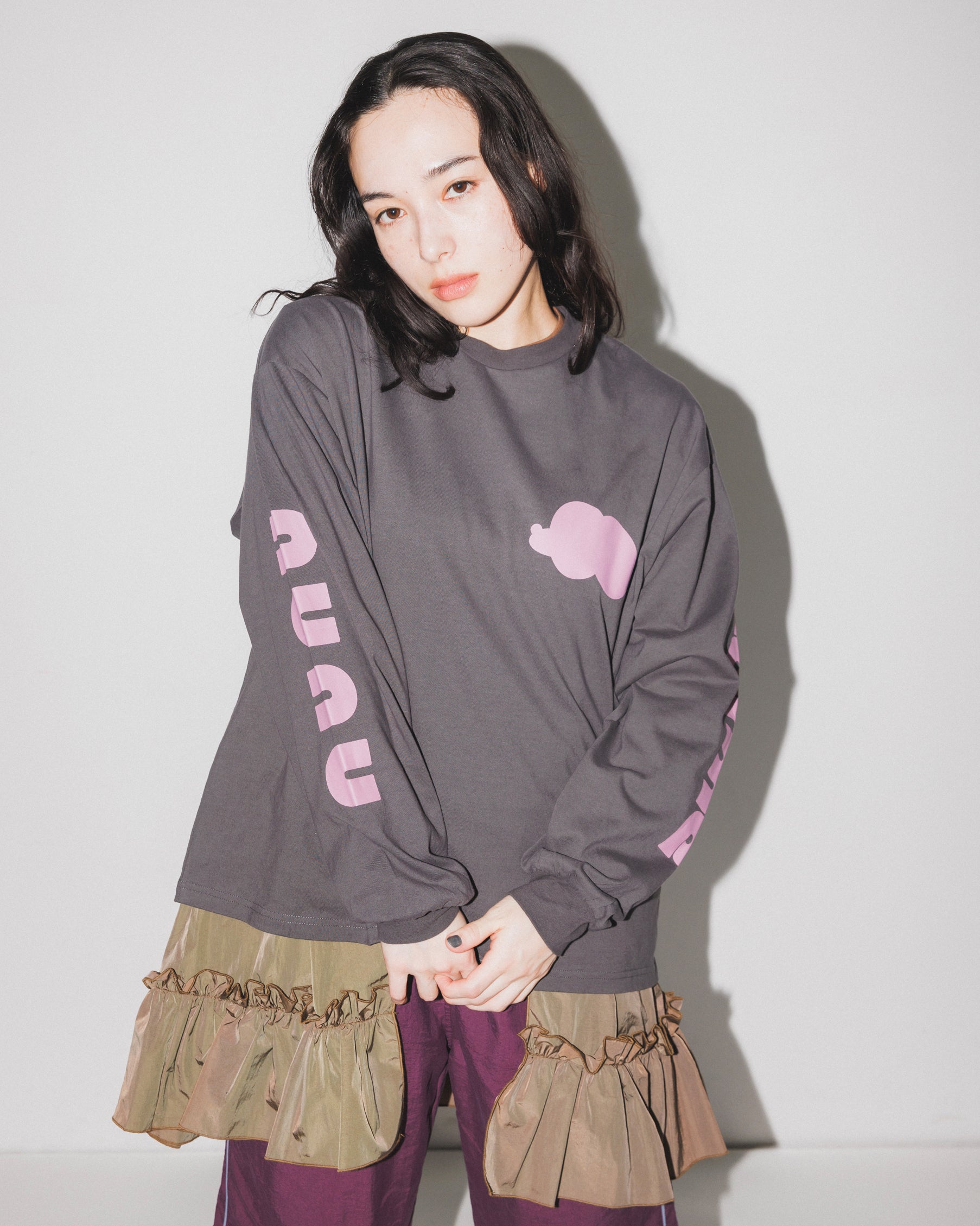 nt24-007-04/nunuforme袖 プリント