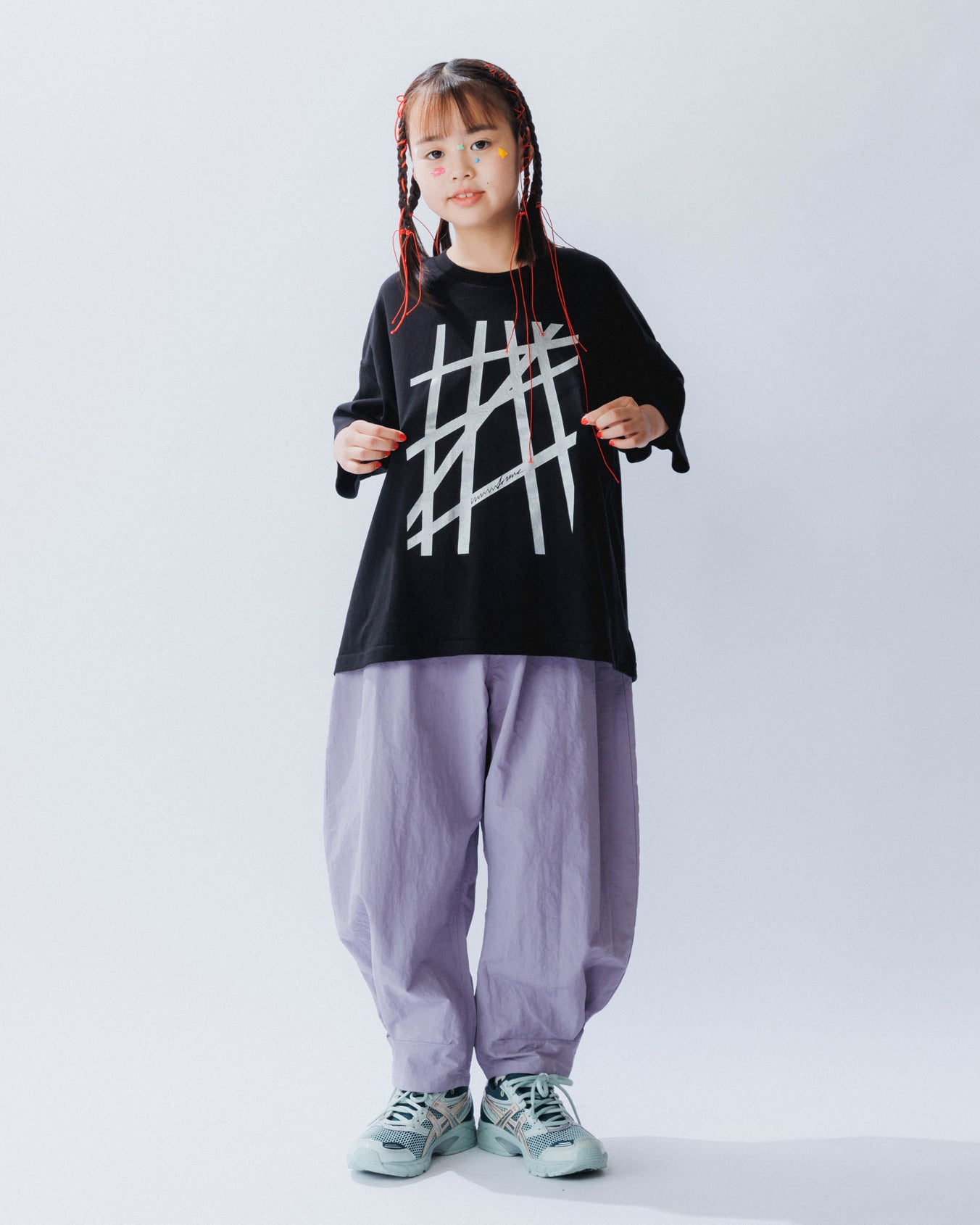 nt25-005-02 ラインプリントT