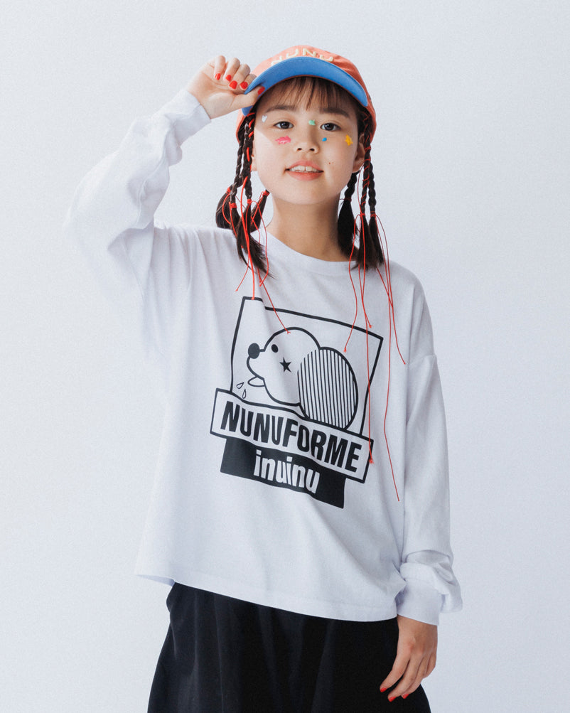 ご予約商品〈3月入荷予定〉nt25-007-08A inuinu☆プリント