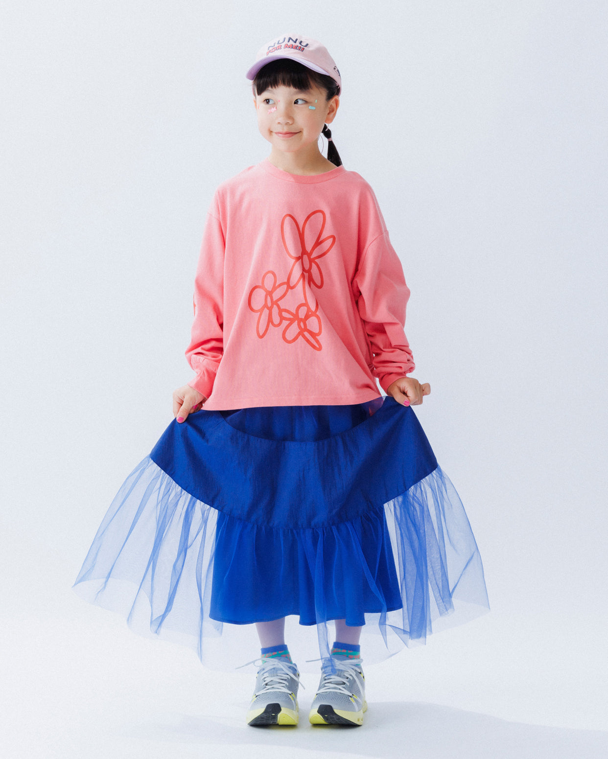 ご予約商品〈3月入荷予定〉nt25-007-09 フラワープリント